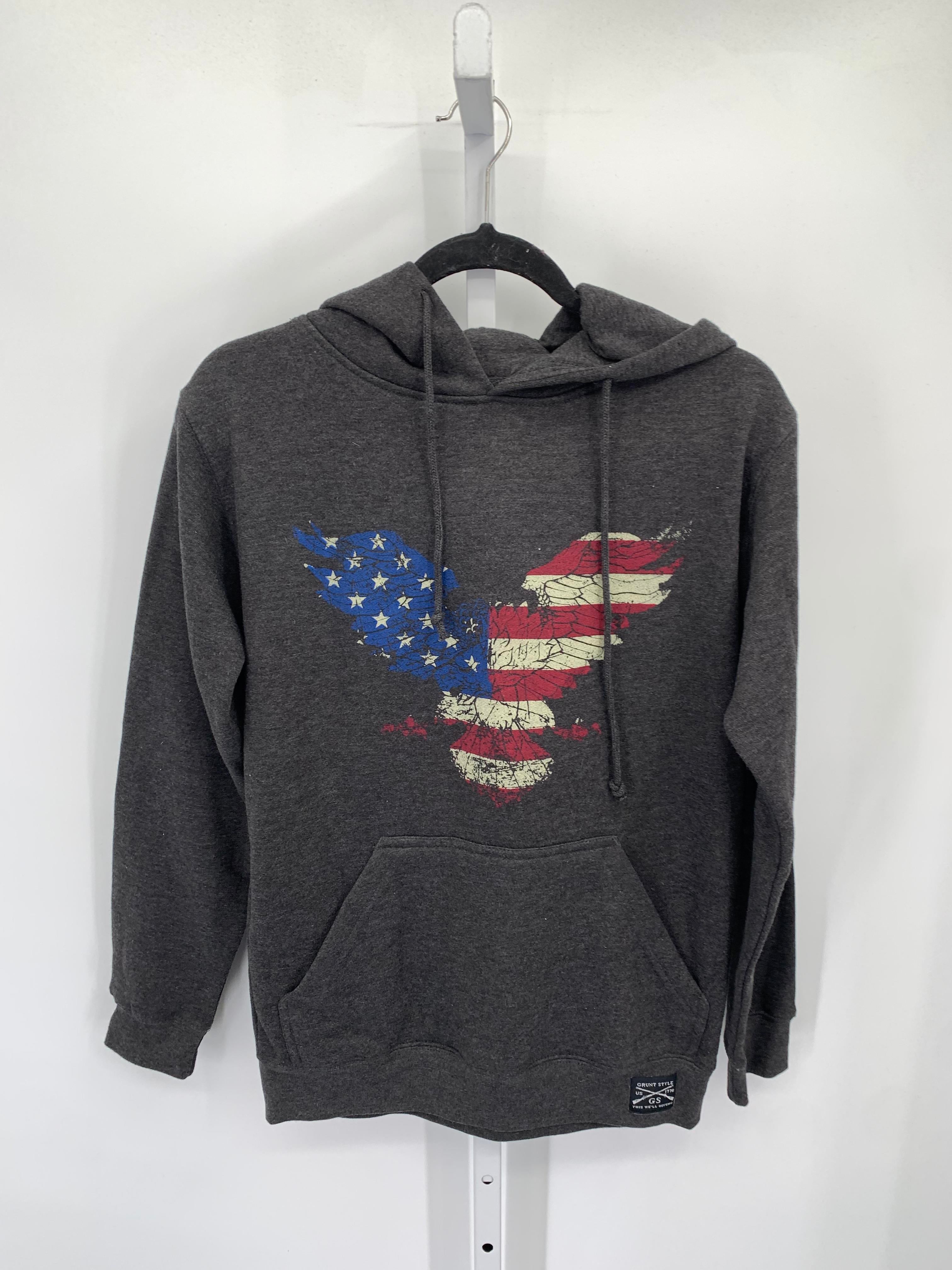 FLAG EAGLE HOODED KNIT.