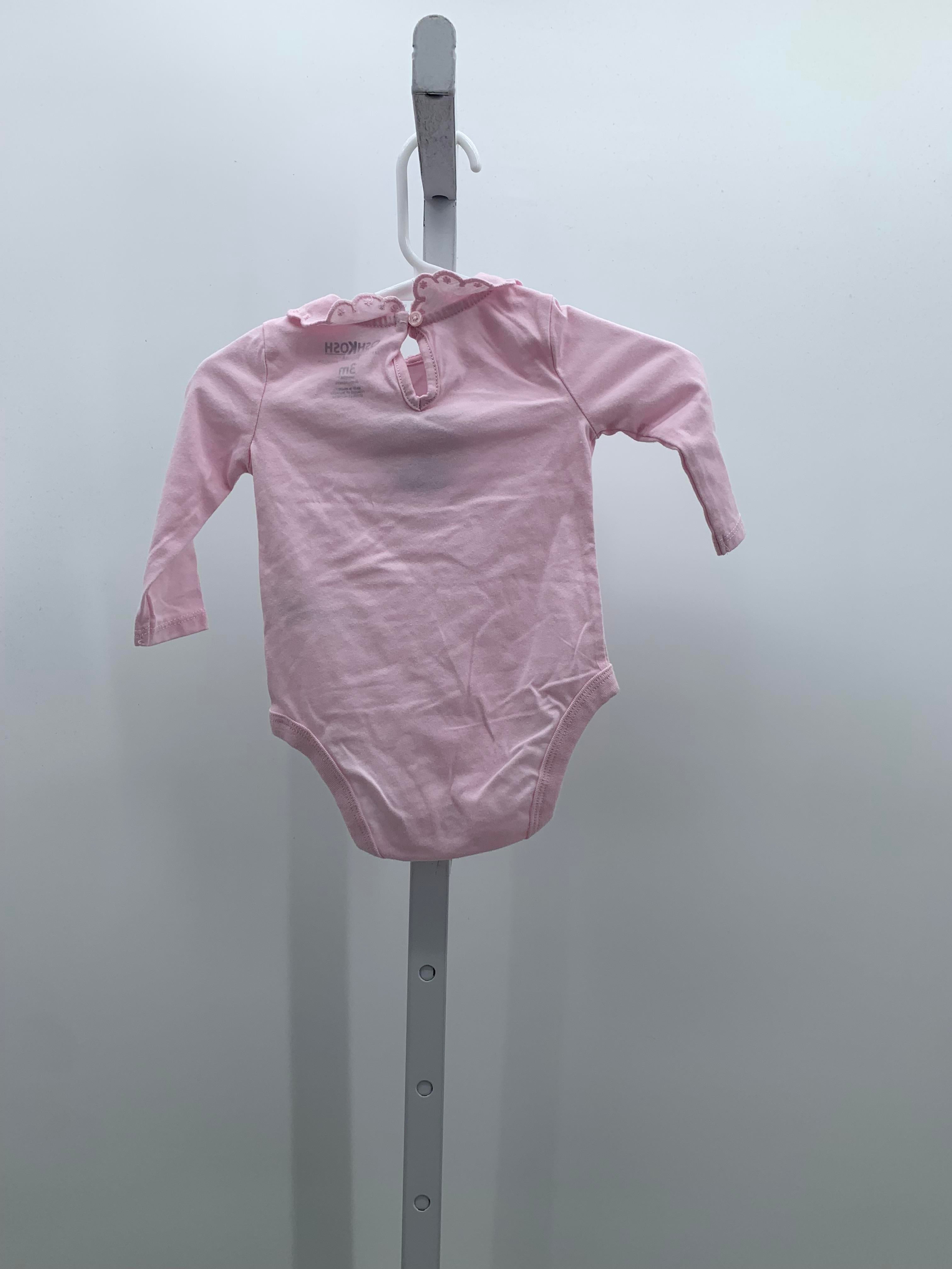 Osh Kosh Size 3 Months Girls Long Sleeve Shirt