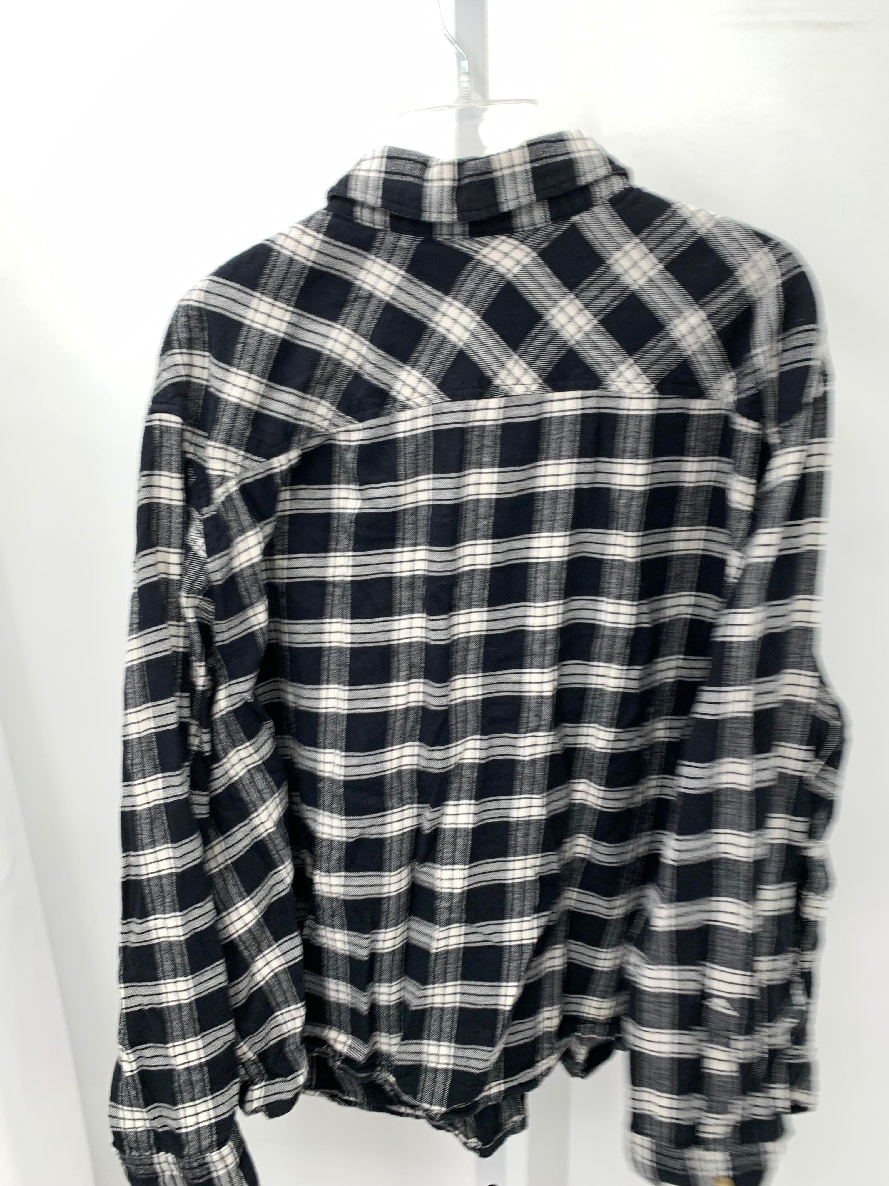 A.N.A. Size 3X Womens Long Sleeve Shirt
