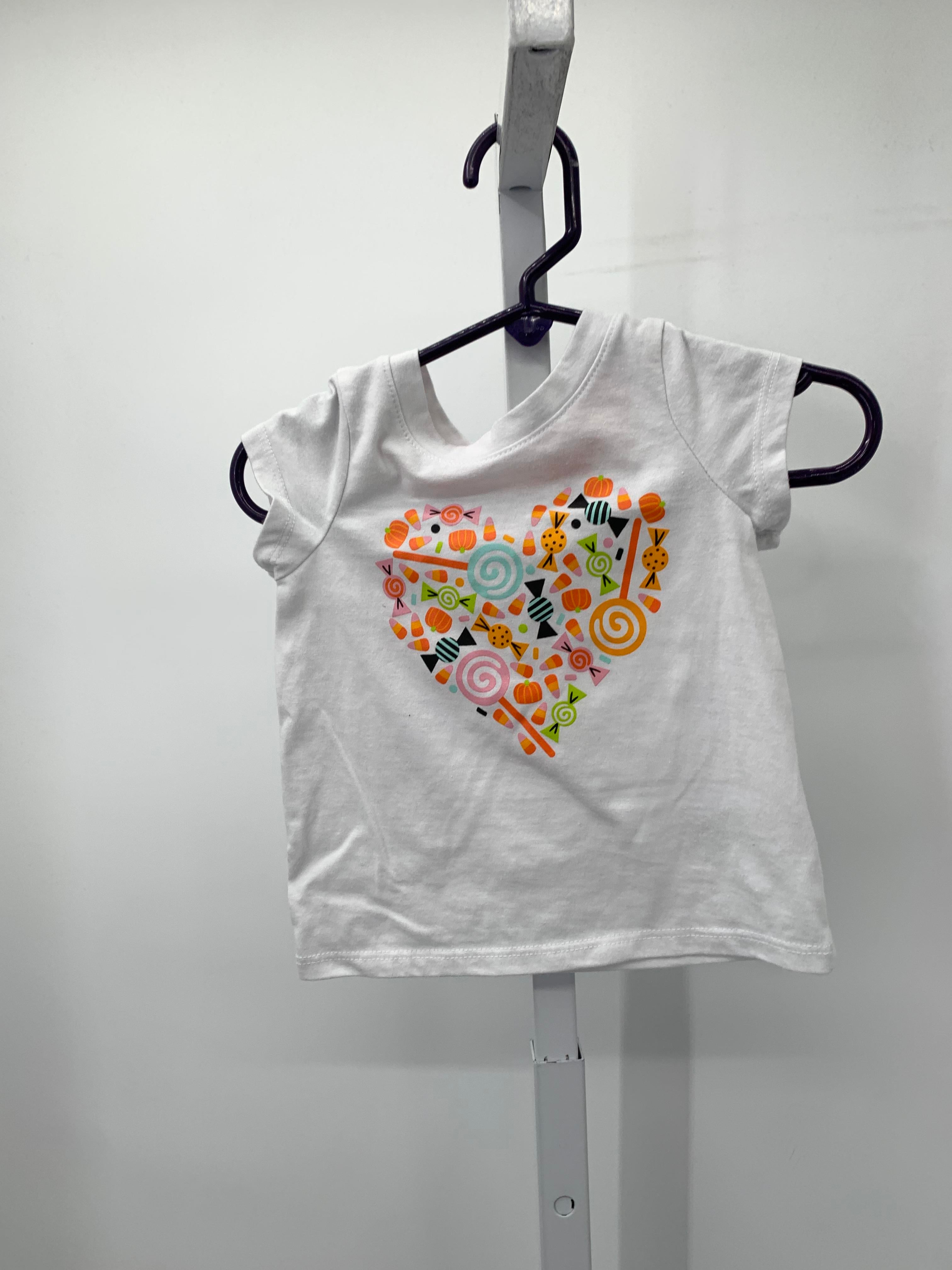 SHORT SLV SHIRT CANDY HEART