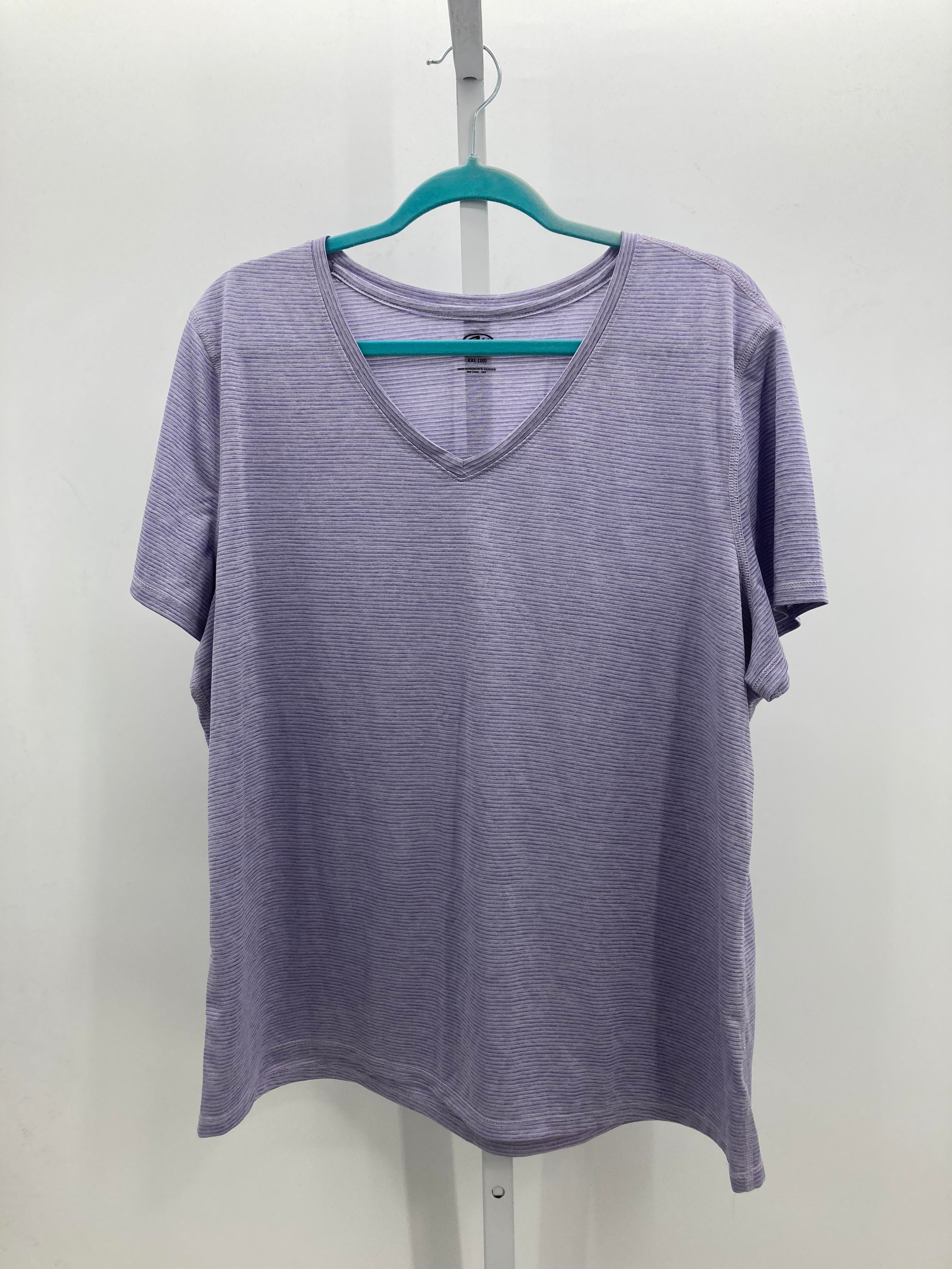 Athletic Works Size XXL Misses Short Sleeve Shirt