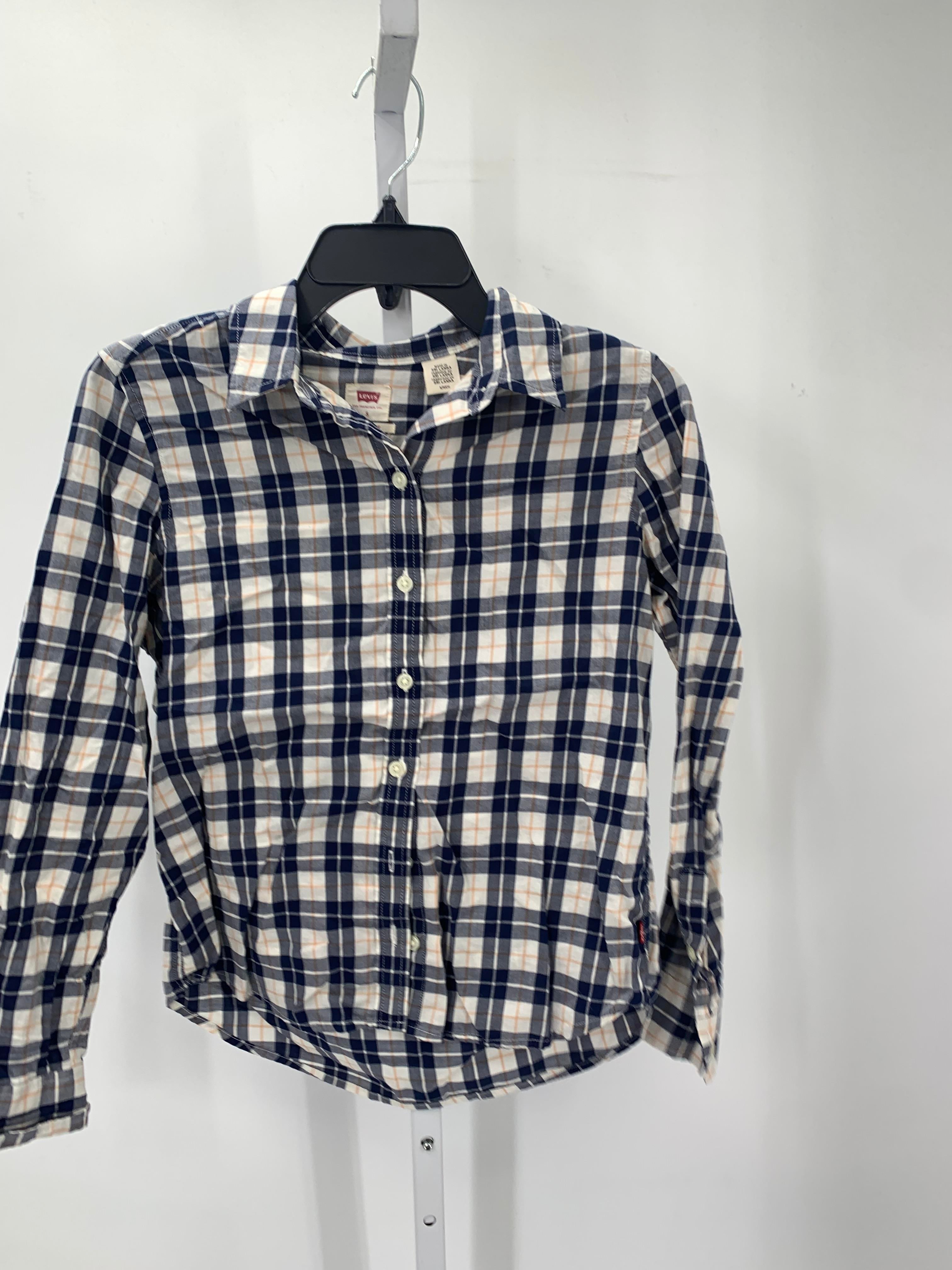 Levis Size Small Misses Long Sleeve Shirt