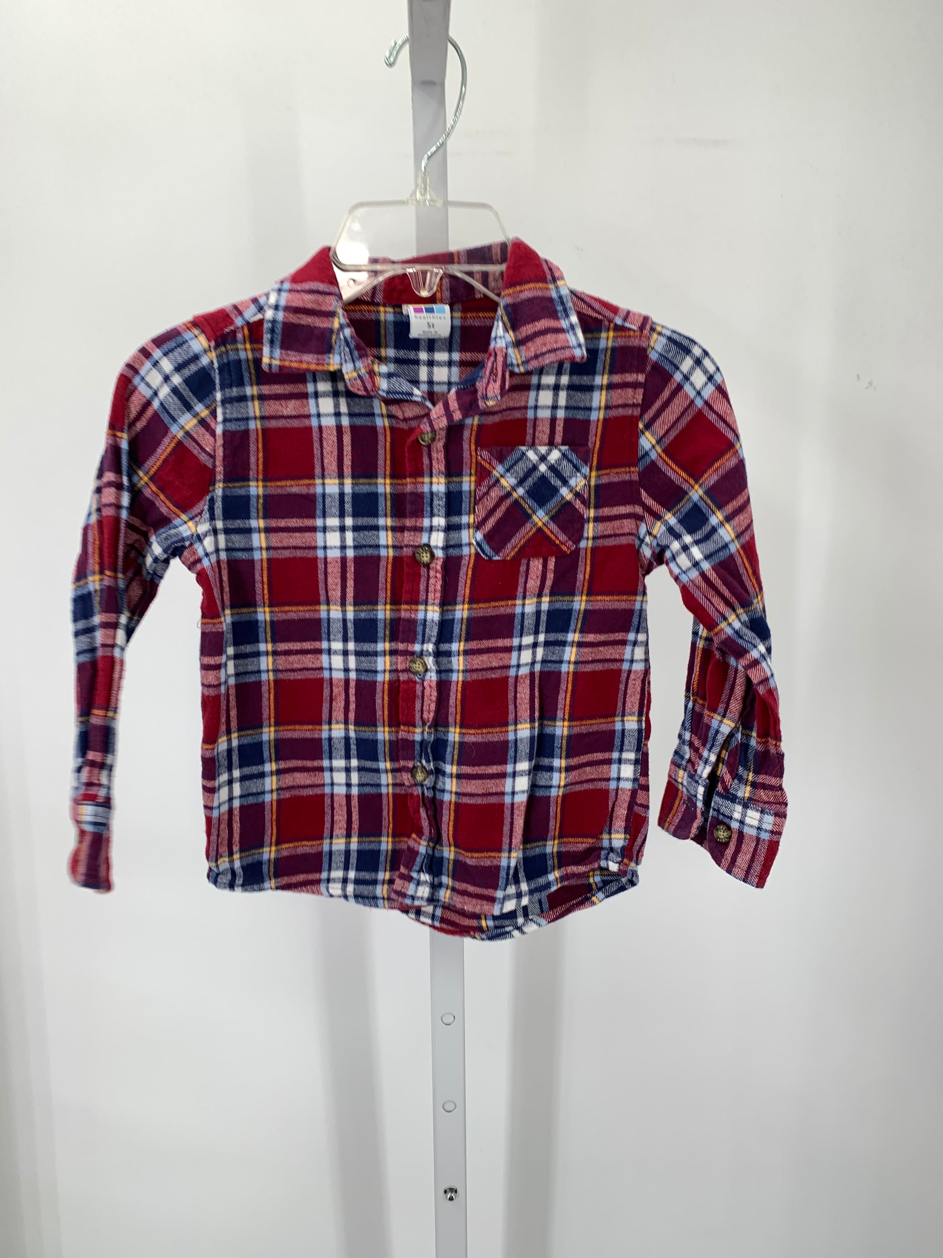 BLUE RED PLAID