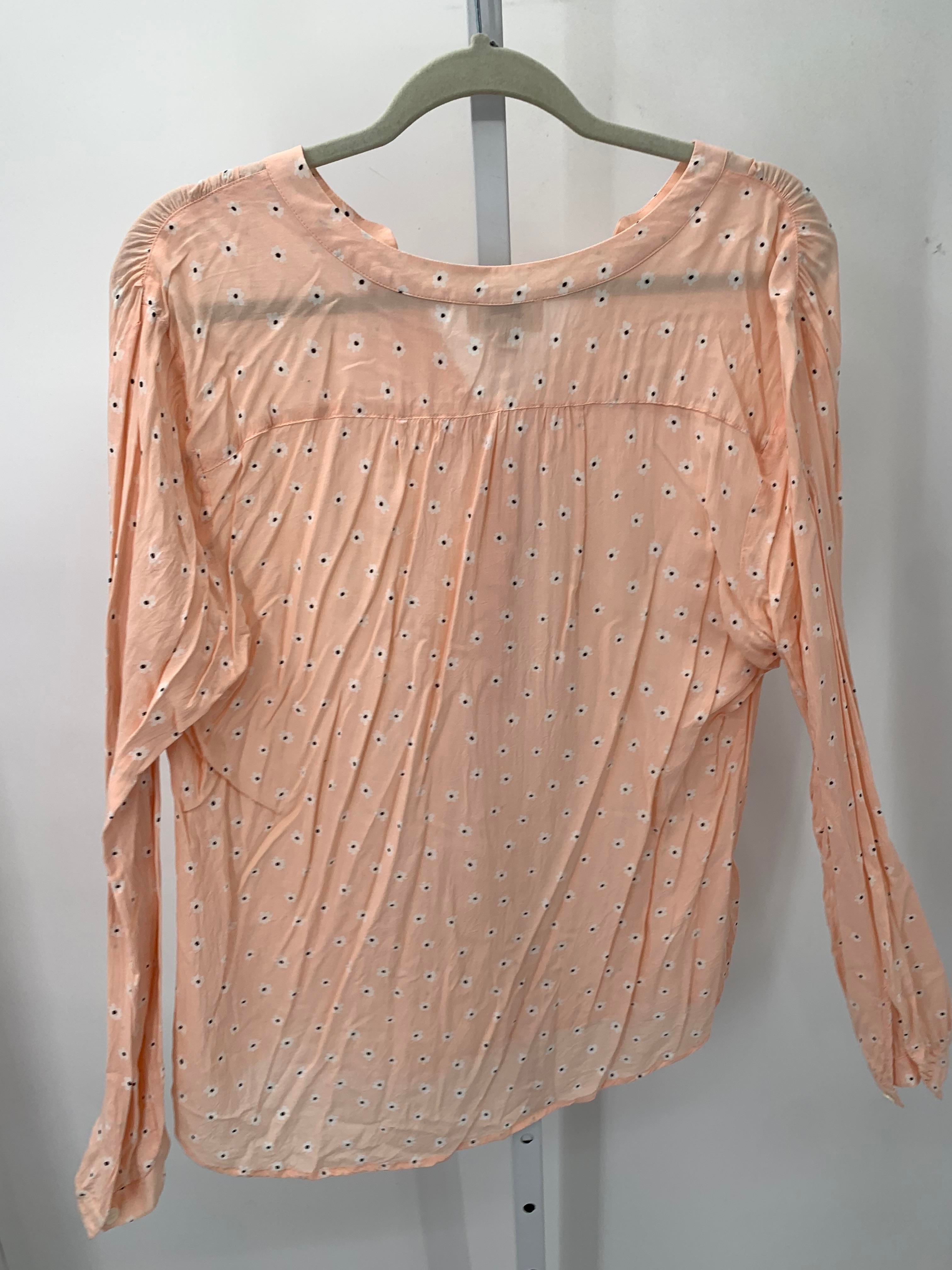 Loft Size Extra Large Misses Long Sleeve Shirt