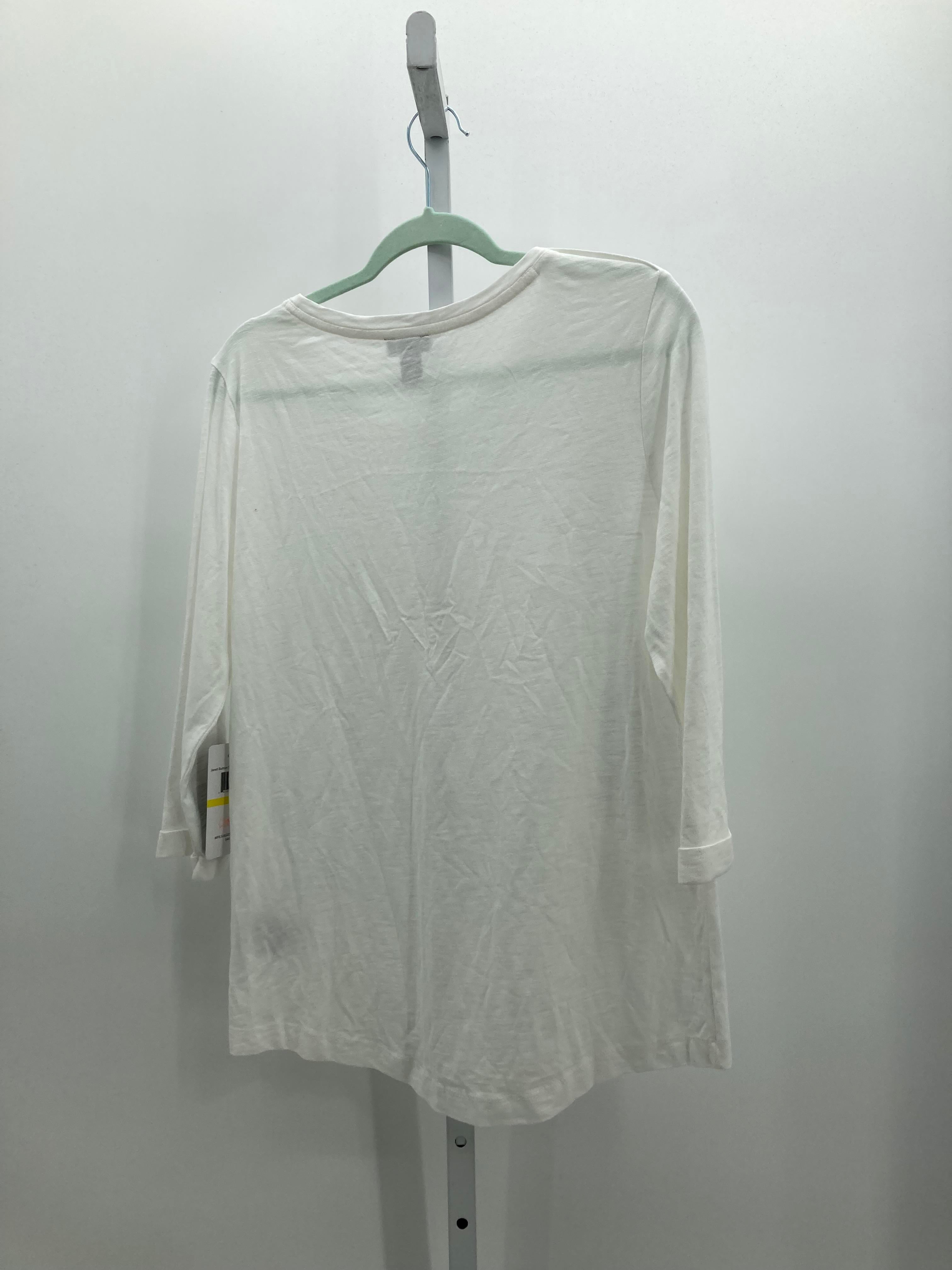 Erika Size Medium Misses 3/4 Sleeve Shirt