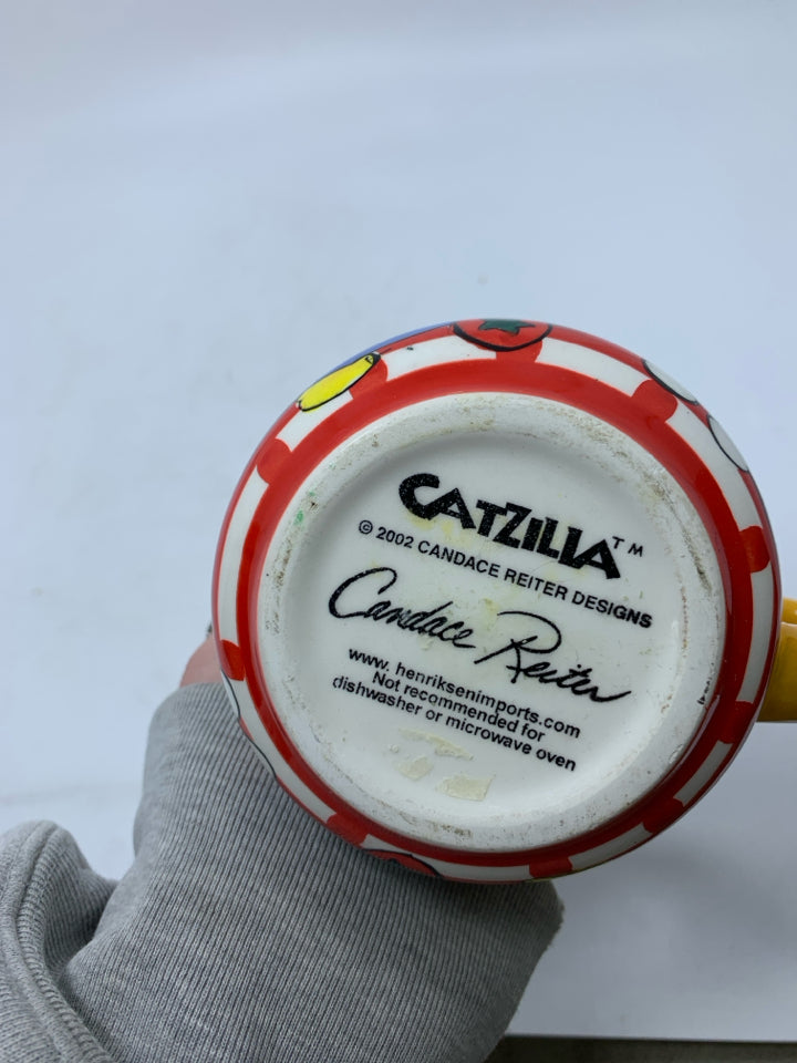 VTG 3 CATE CHEFS CREAMER CAZILLA BY CANDICE REITER.