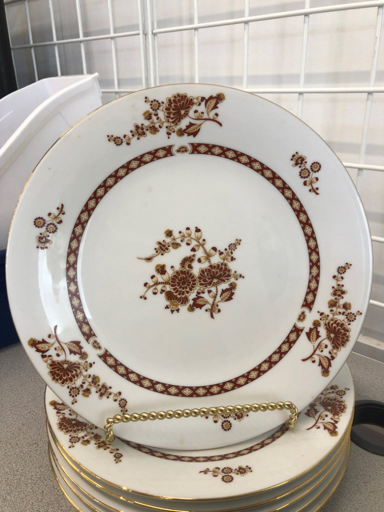 24PC FALL FLORAL CHINA SET - LILING - SRV FOR 6.