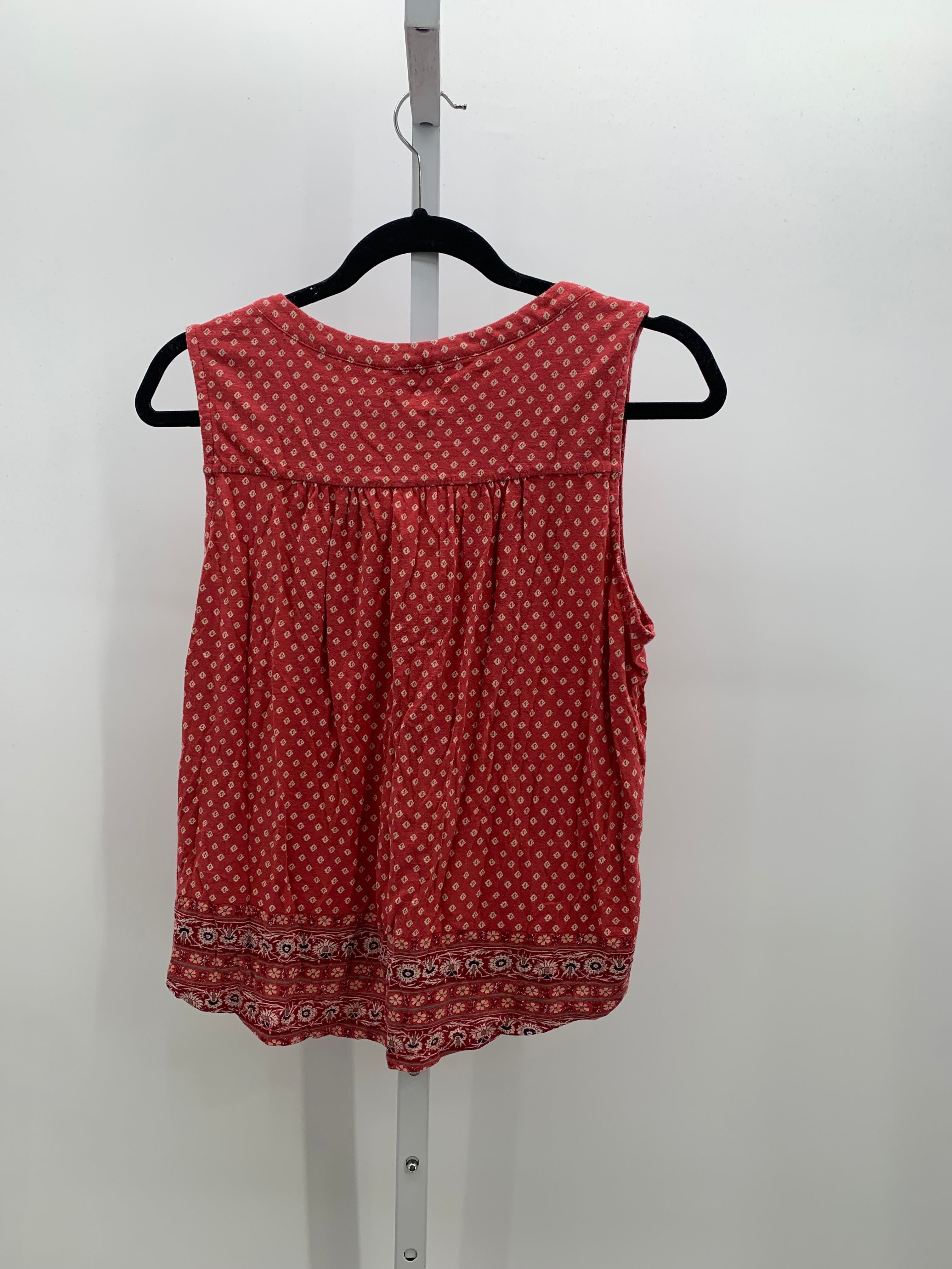 Lucky Brand Size Medium Misses Sleeveless Shirt