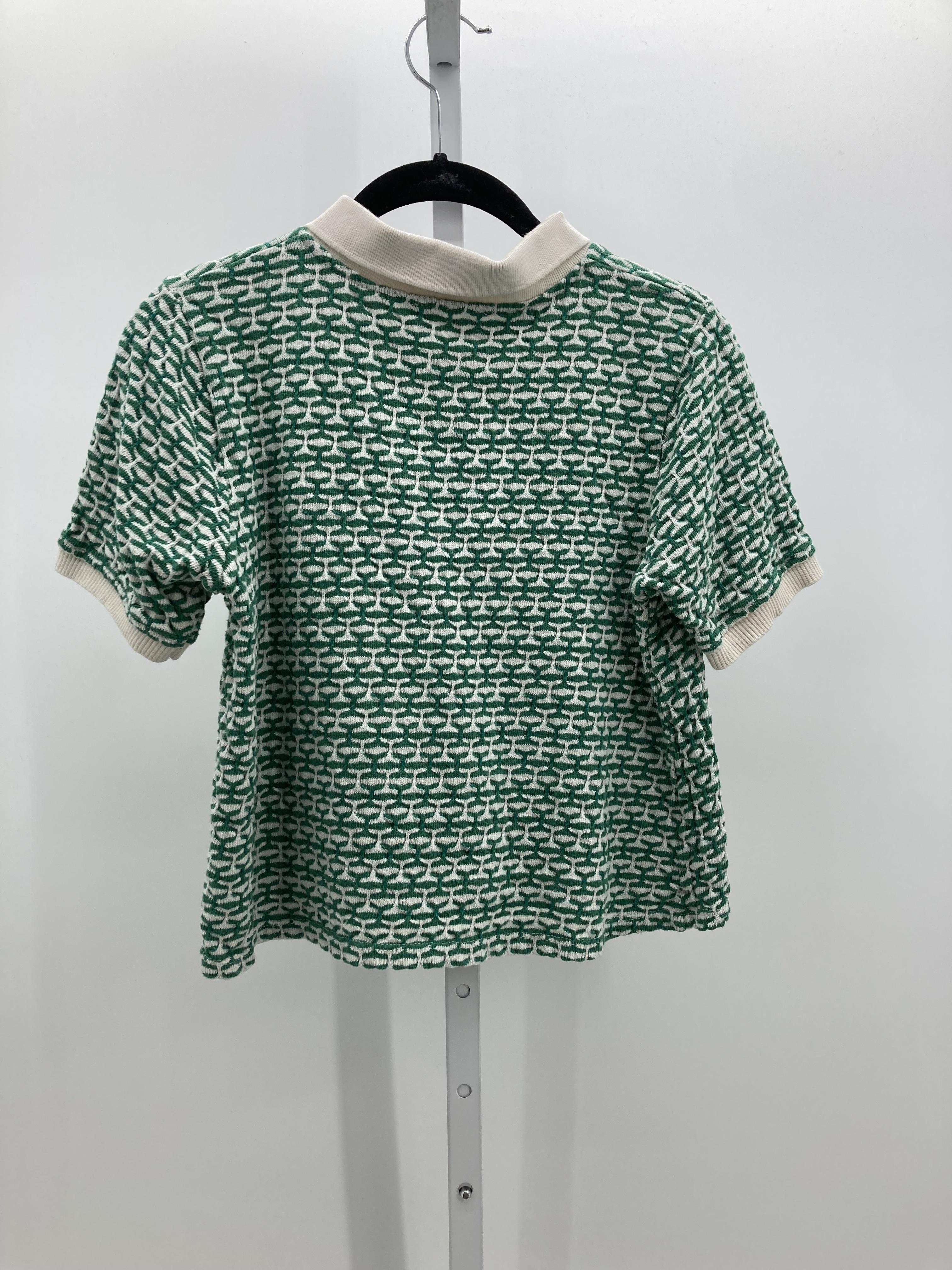 Zara Size Medium Juniors Short Sleeve Sweater