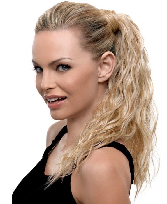 Hairdo Simply Wavy Pony, Midnight Brown, 18 in -