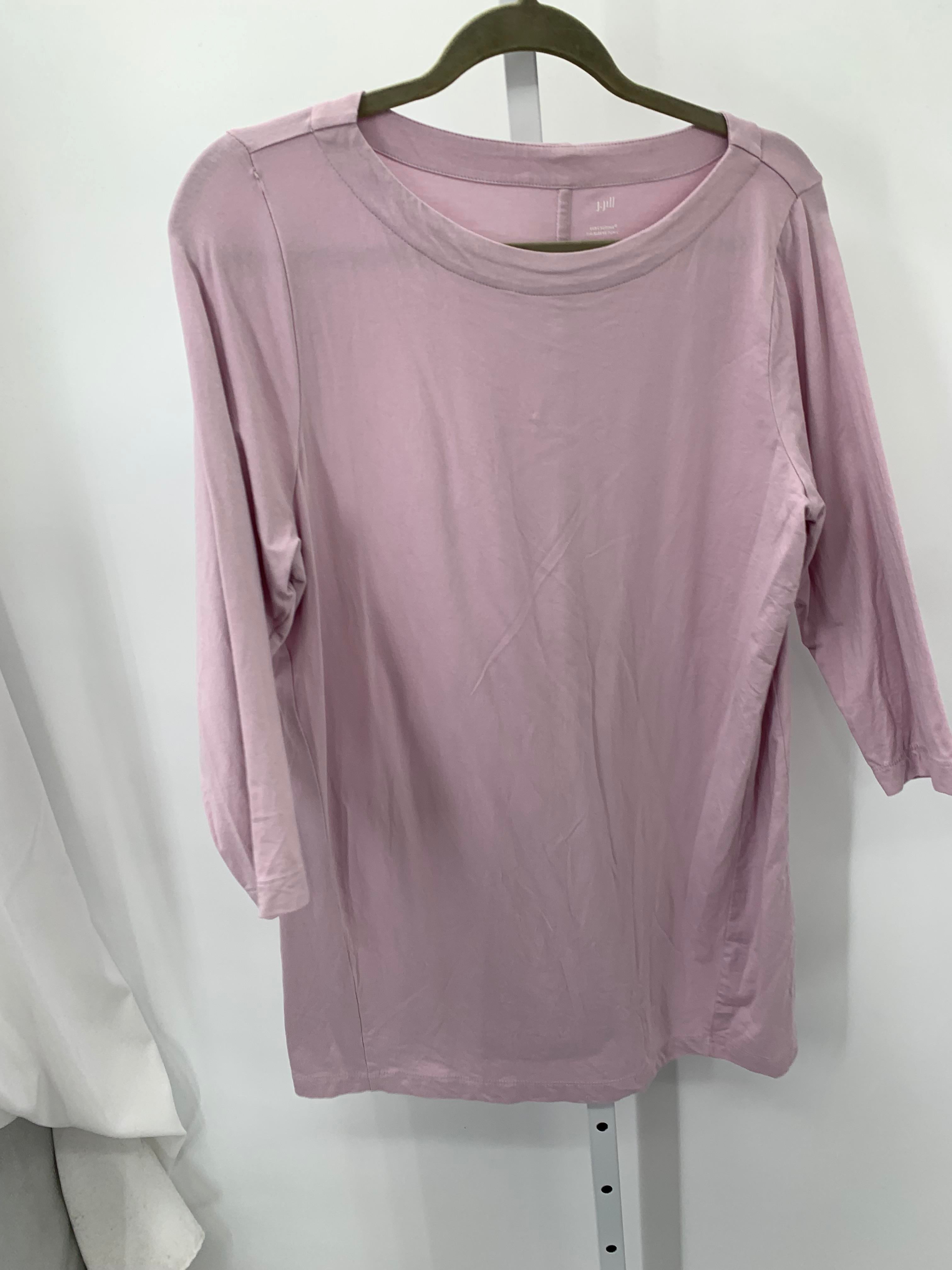 J-Jill Size Medium Misses 3/4 Sleeve Shirt