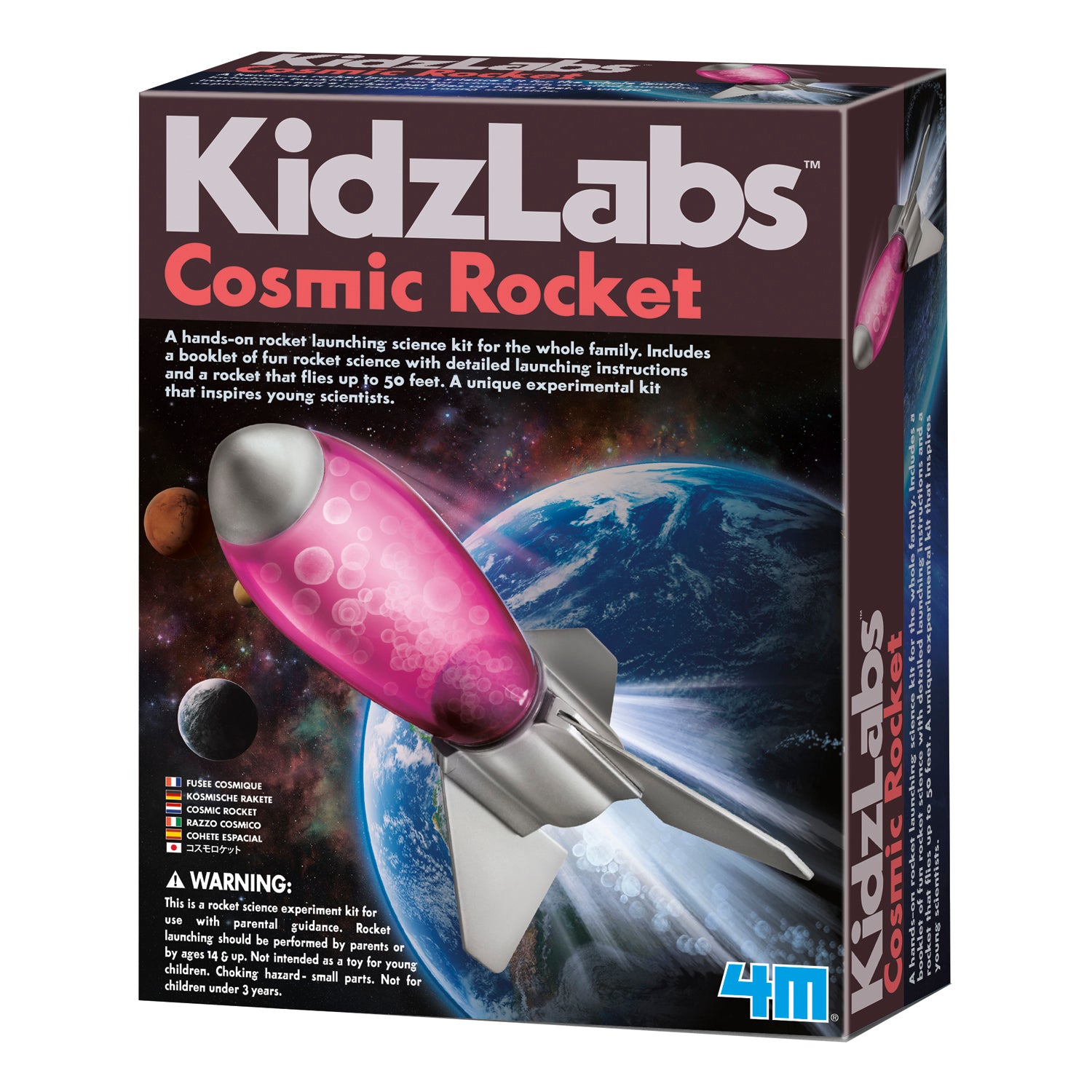 4M KidzLabs Cosmic Rocket Kit -