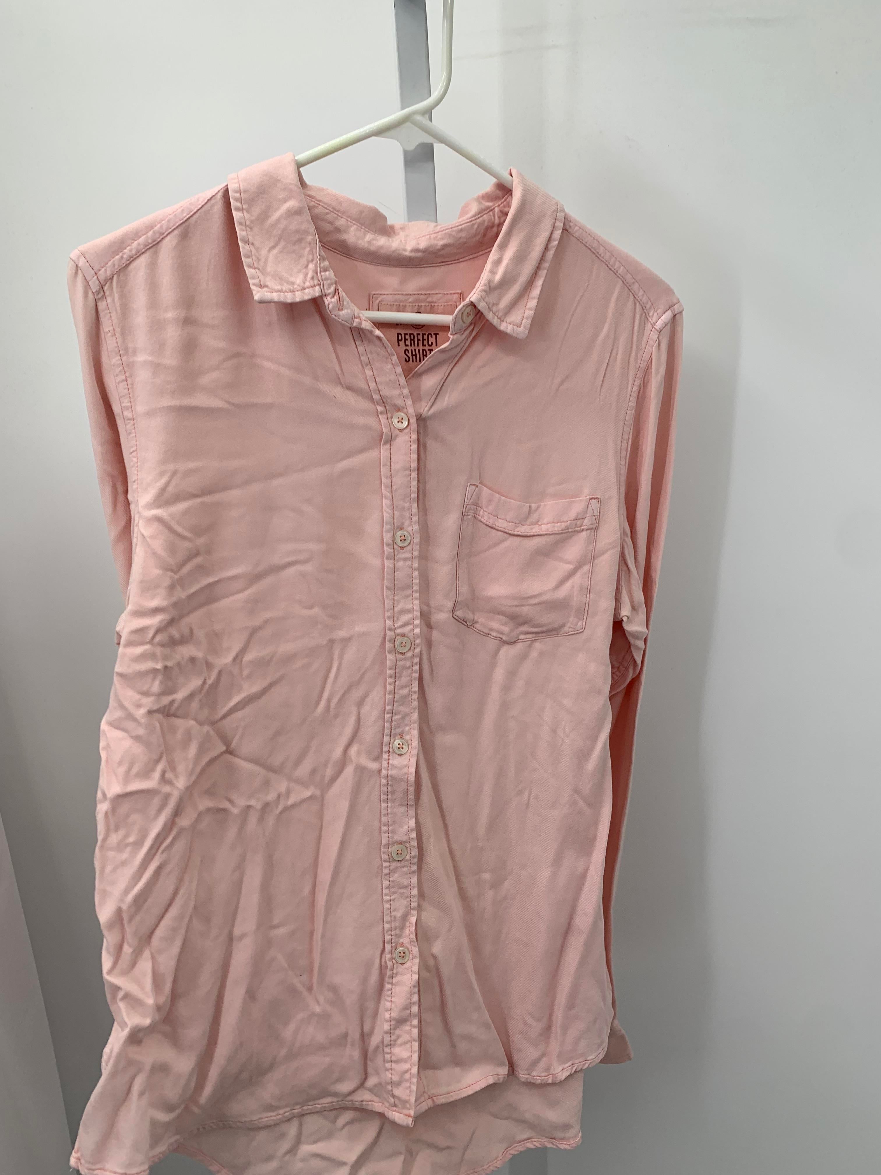 SO Size Large Juniors Long Sleeve Shirt