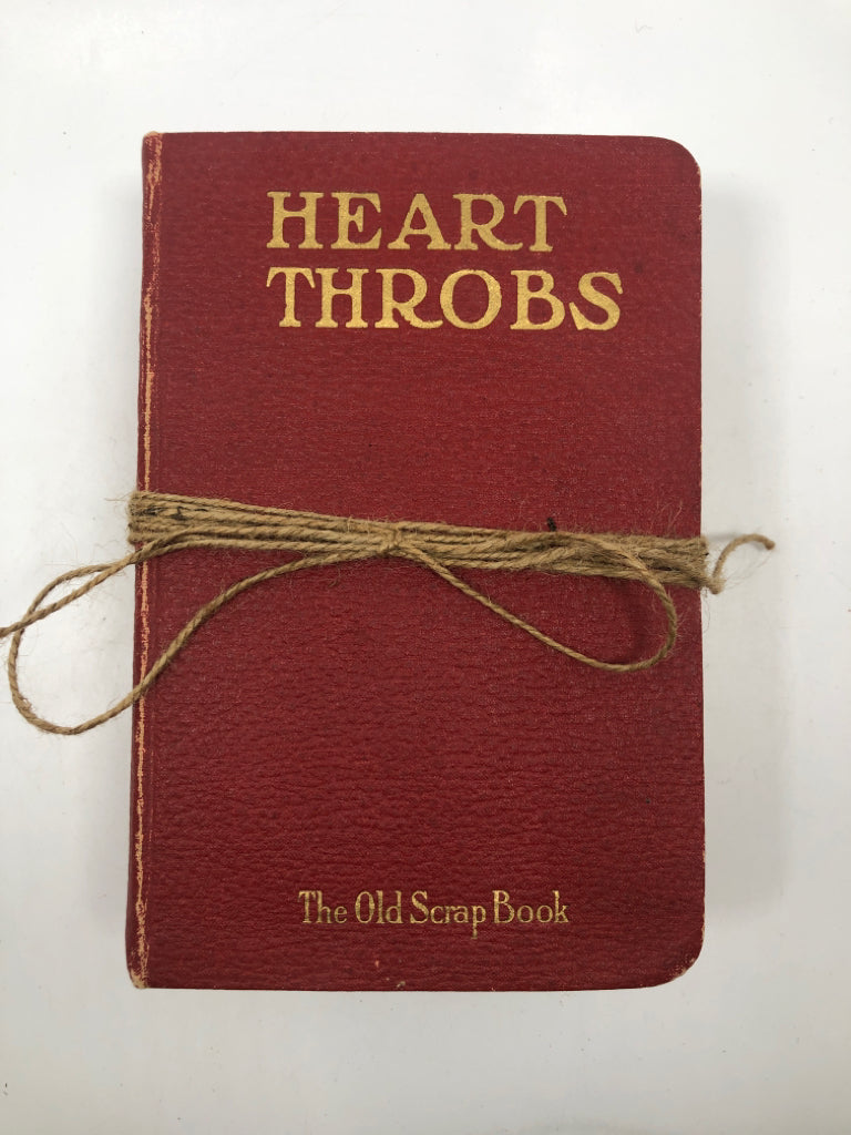 STACKED HEART THROB BOOK DECOR.