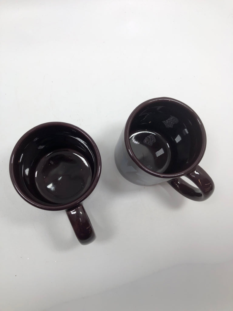 2 HERSHEY KISS MUGS