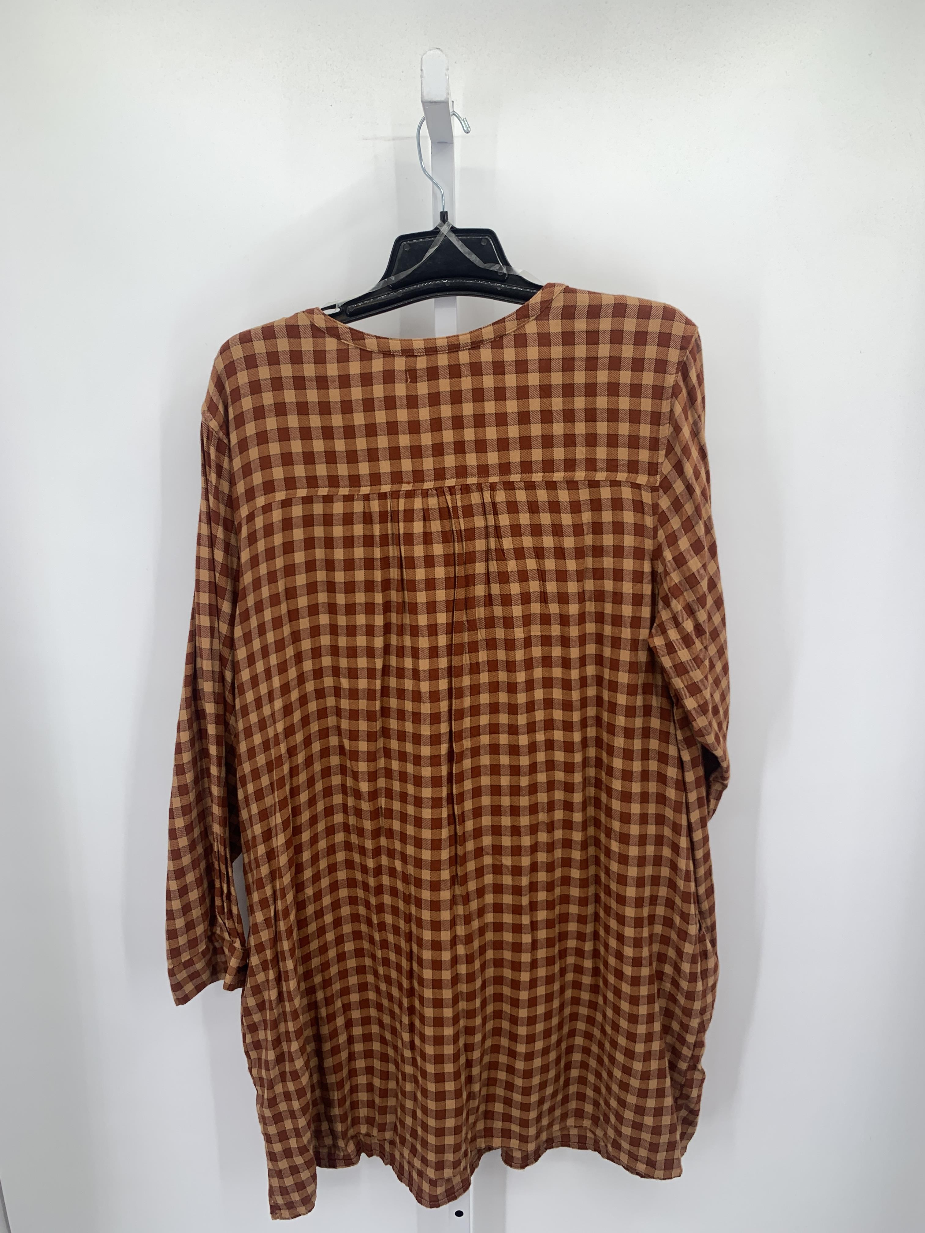 Sonoma Size 2X Womens Long Sleeve Dress