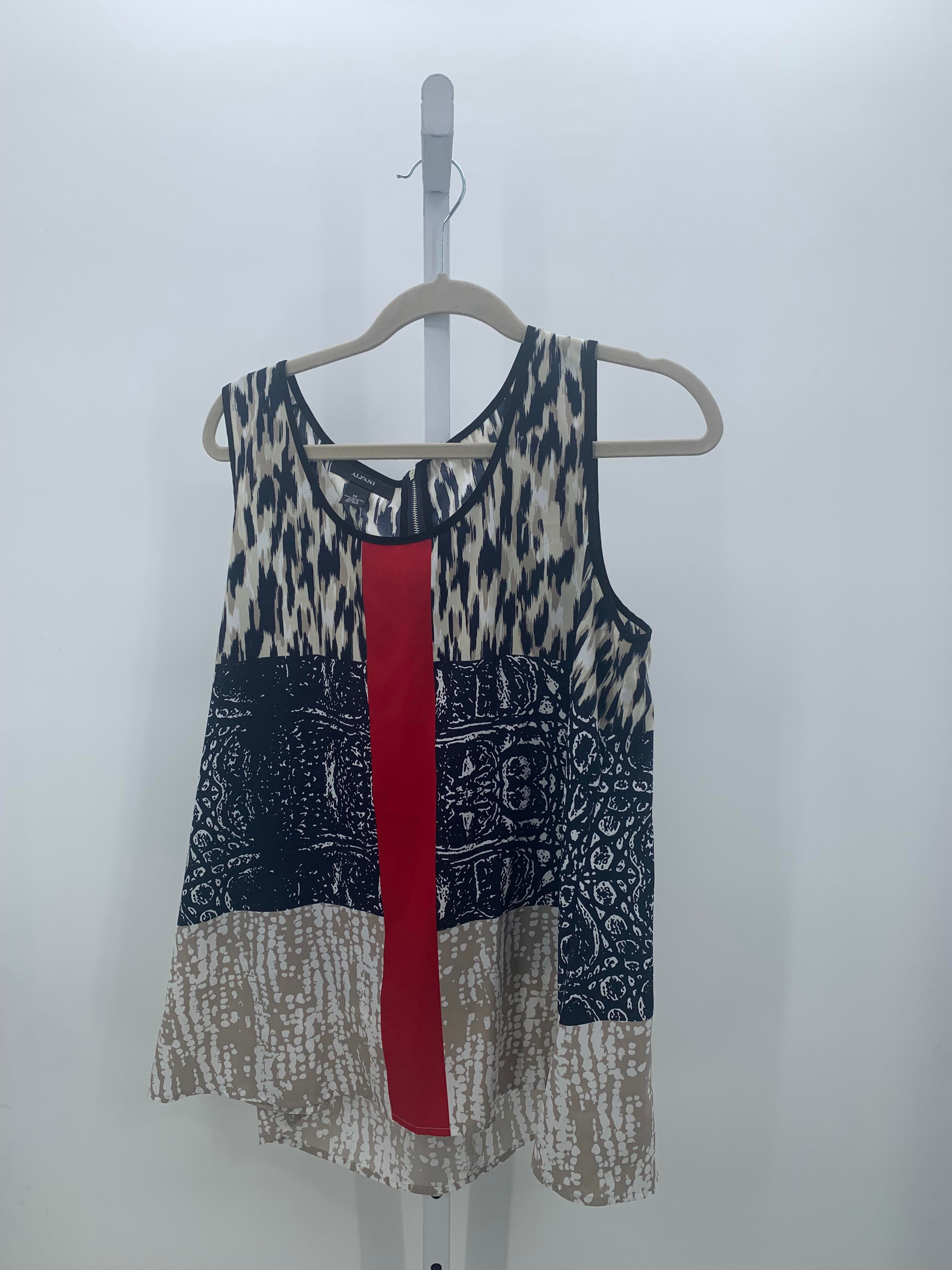Alfani Size 12 Misses Sleeveless Shirt