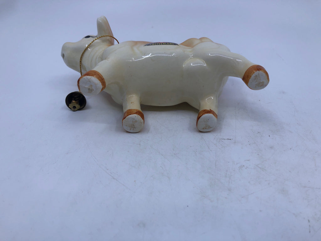 VTG COW CREAMER W/BELL- SWITZERLAND.