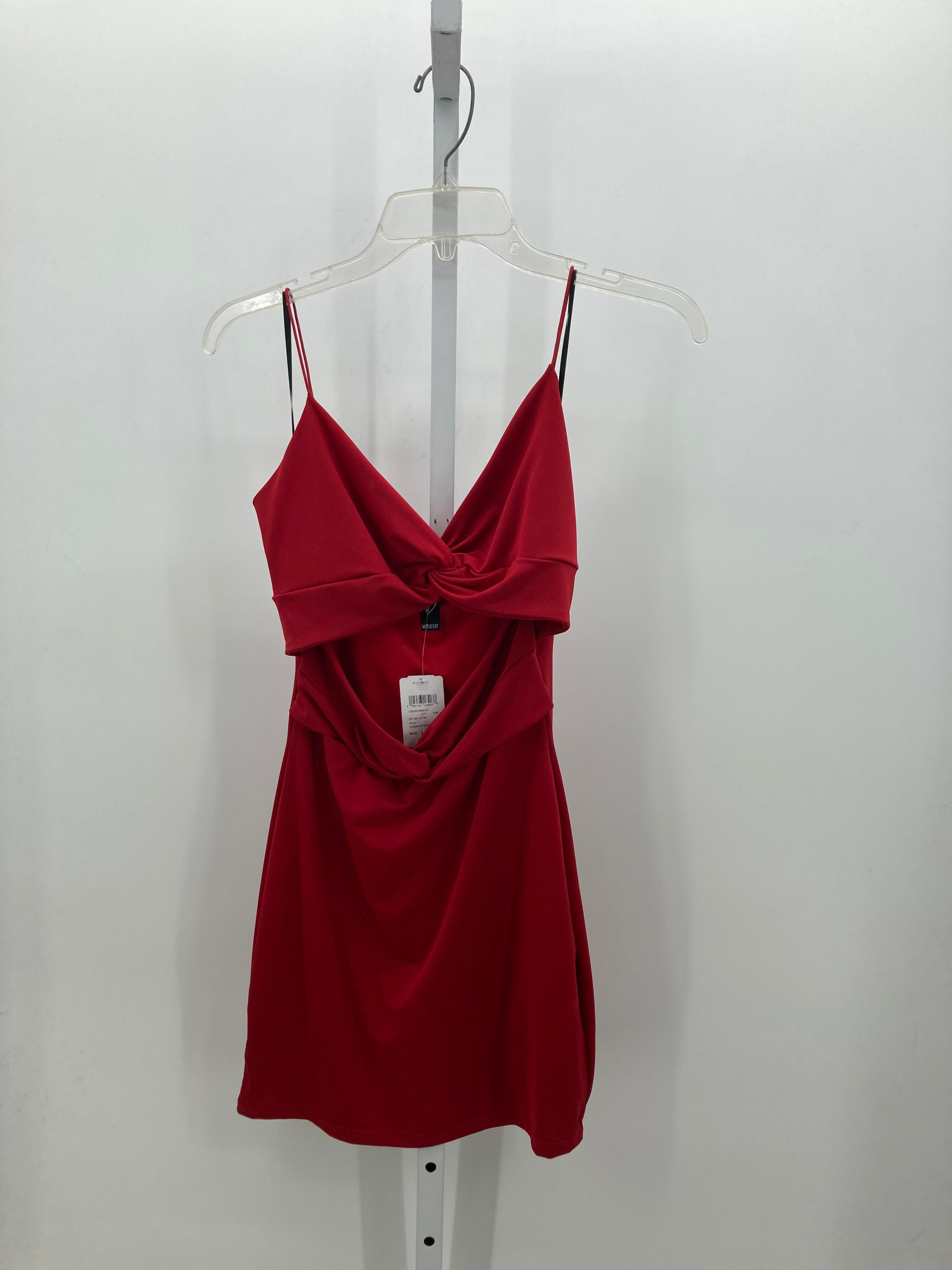Size Large Juniors Sleeveless Dress
