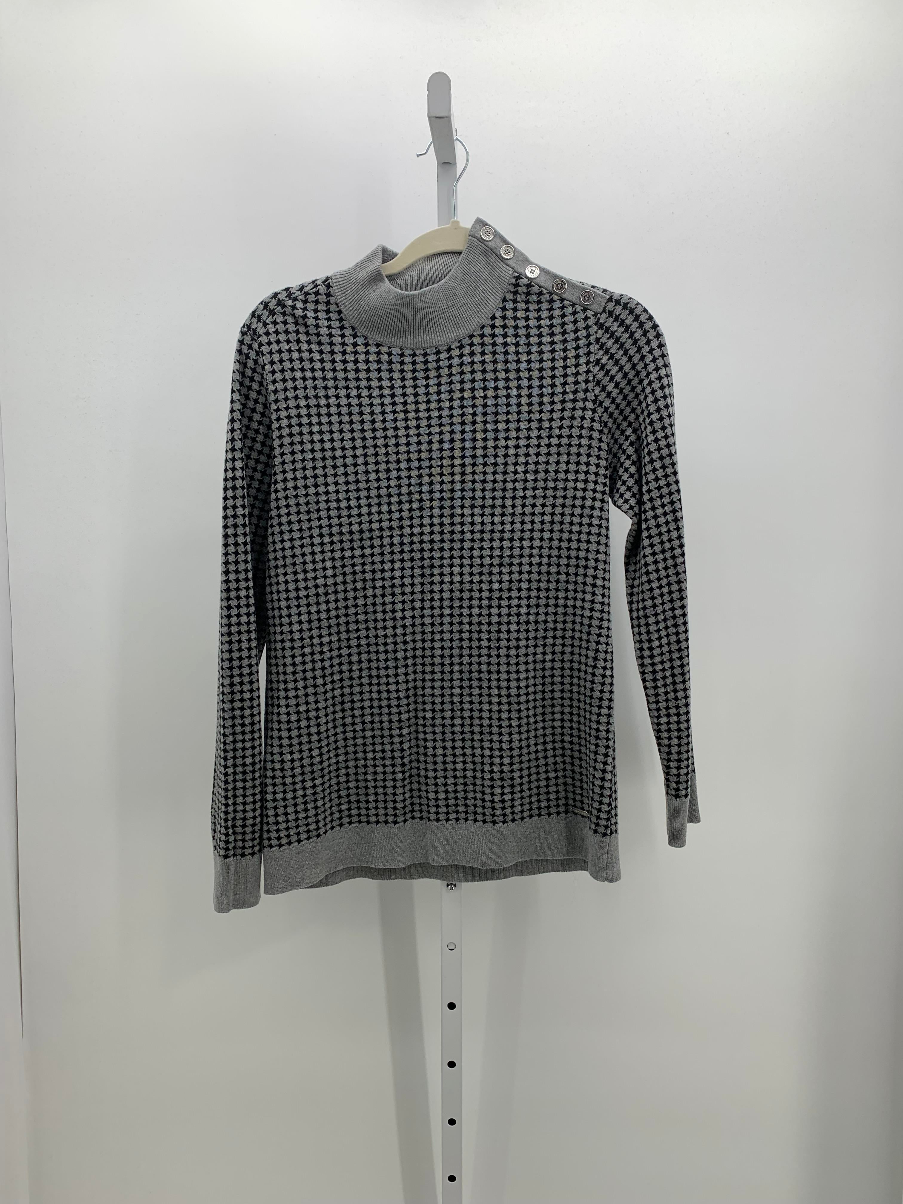 Calvin Klein Size Small Misses Long Slv Sweater