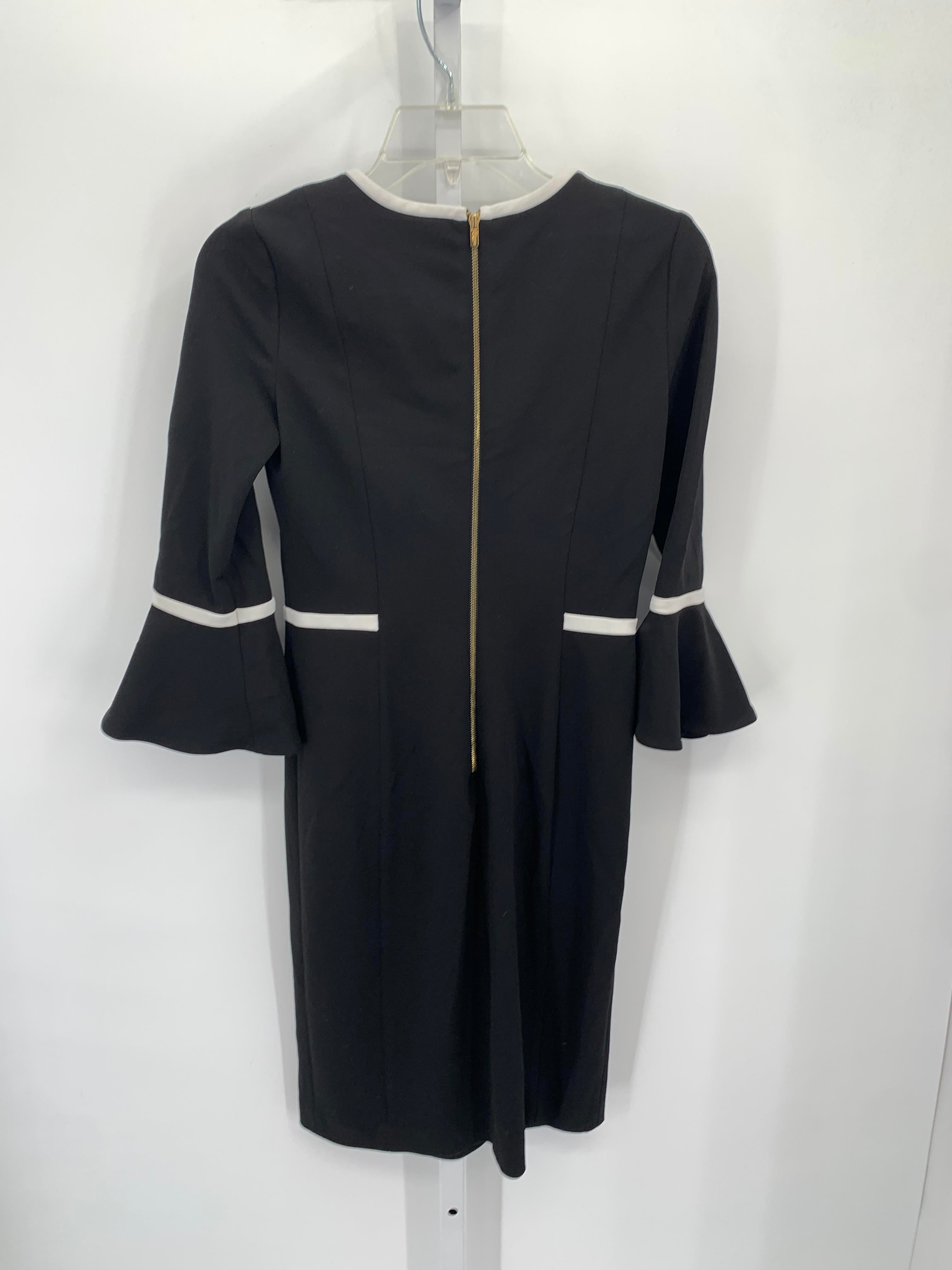 Calvin Klein Size 2 Misses 3/4 Sleeve Dress