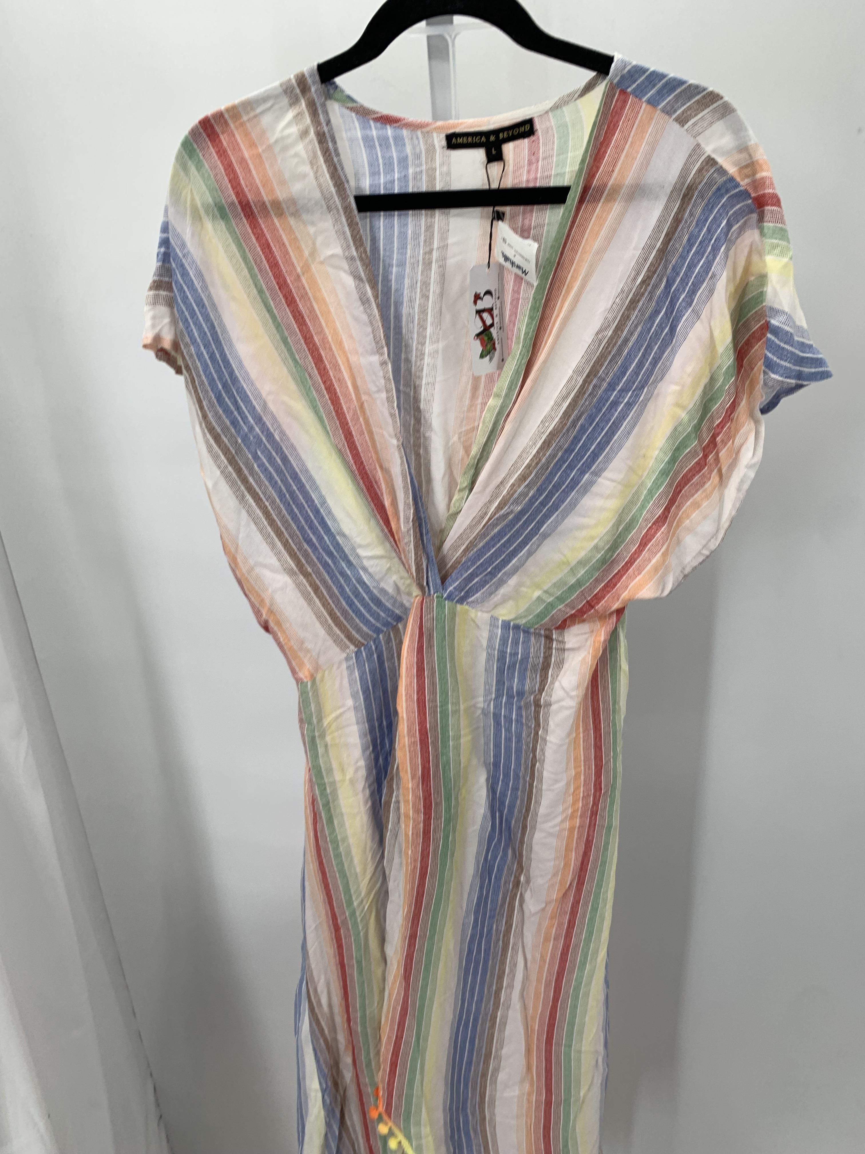 Size Large Misses Short Sleeve Dress