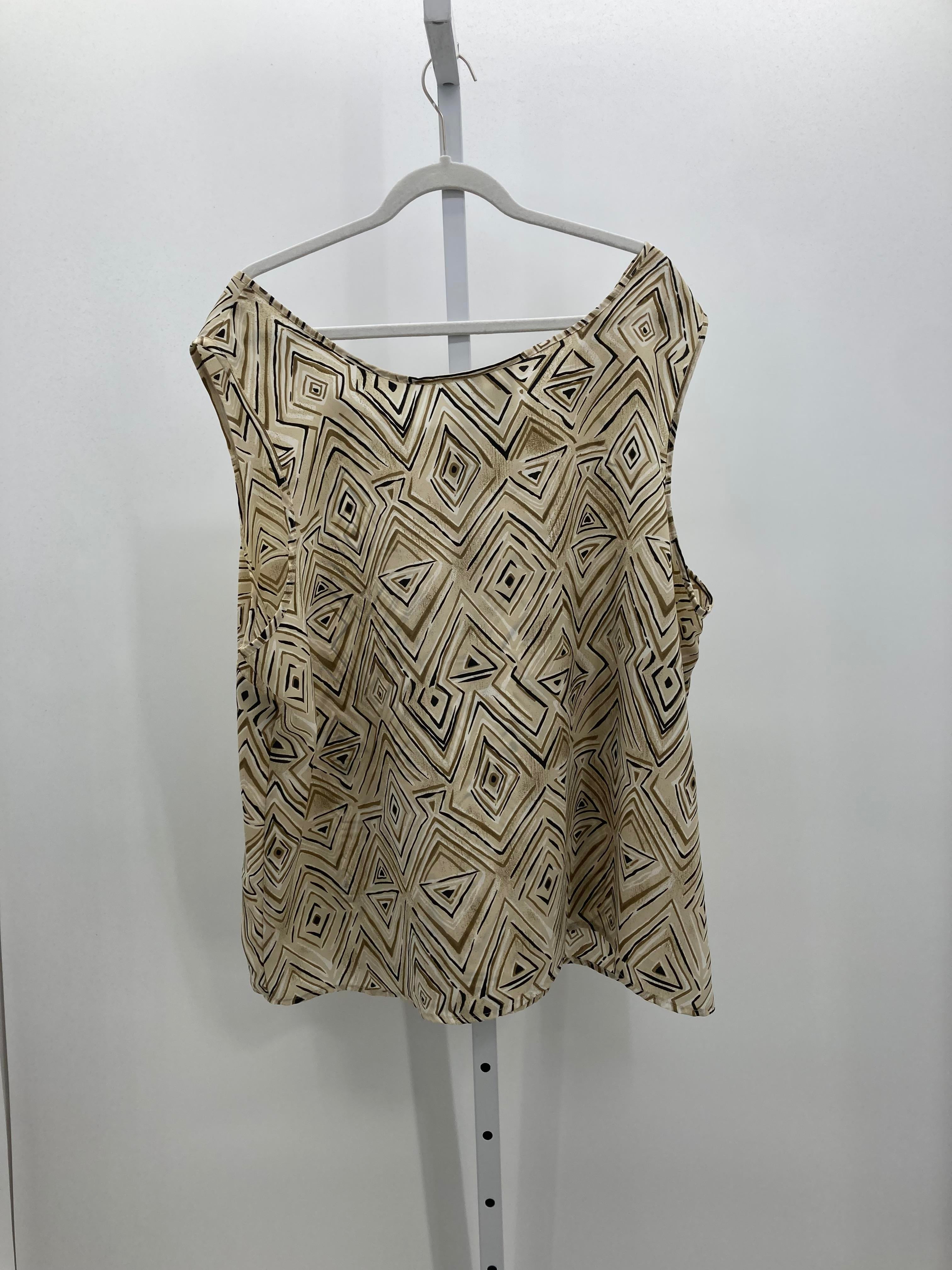 Modern Essentials Size 26 W Womens Sleeveless Shirt