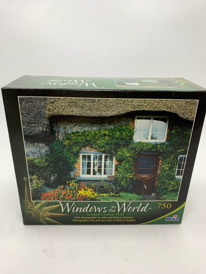 NIB WINDOWS TO THE WORLD PUZZLE.