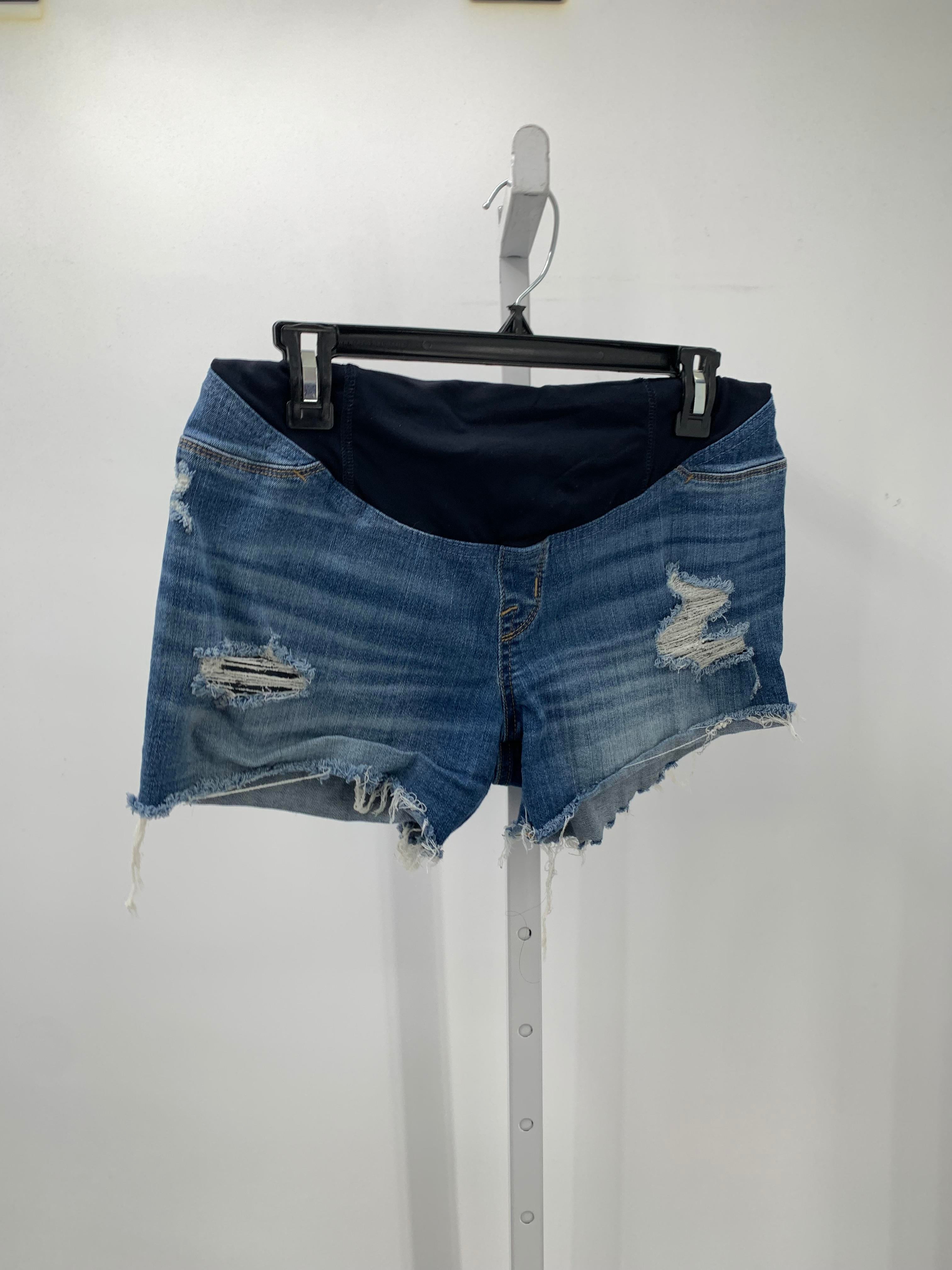 Isabel Denim Size 4 Maternity Shorts