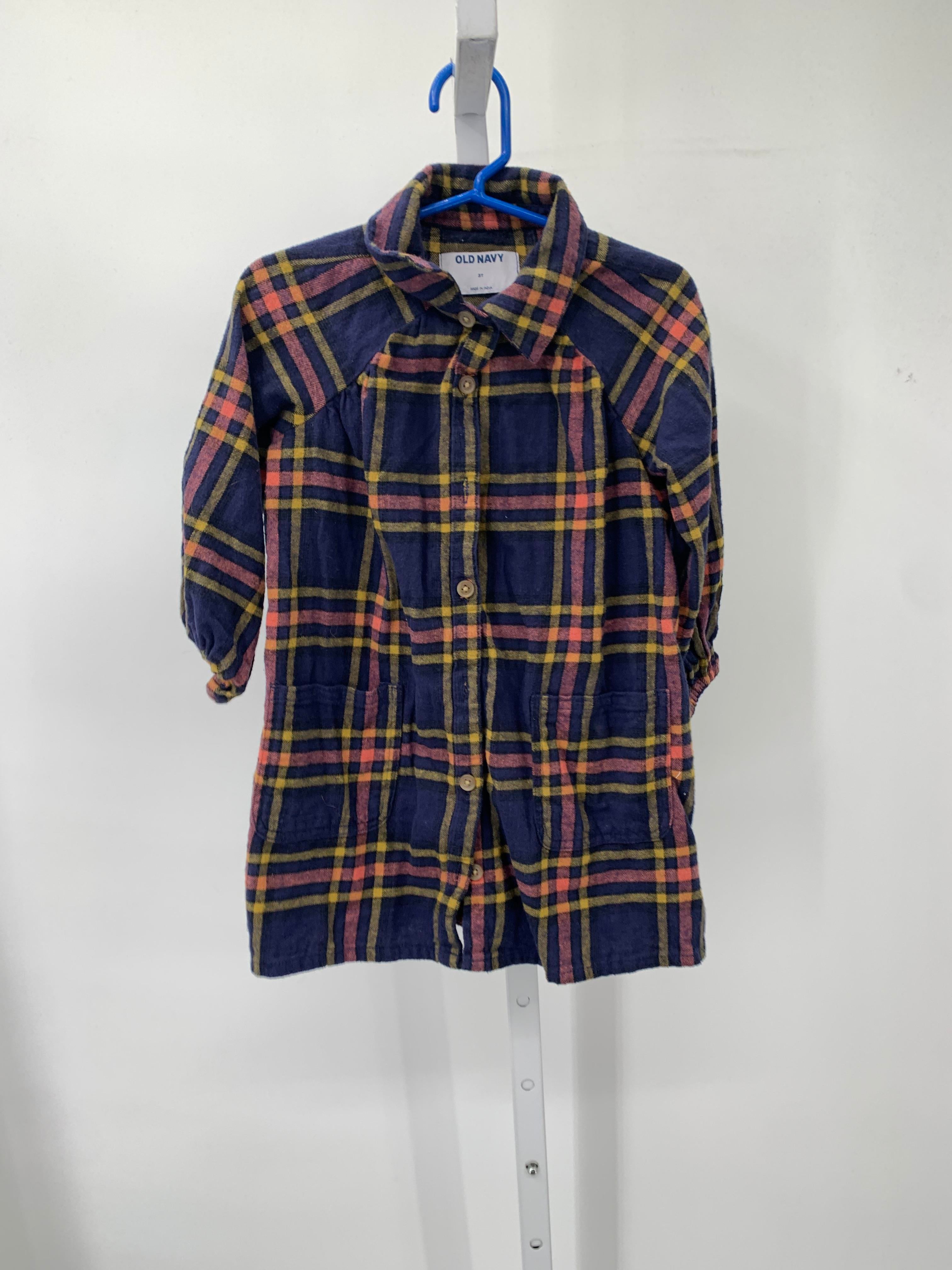 Old Navy Size 3T Girls Long Sleeve Dress