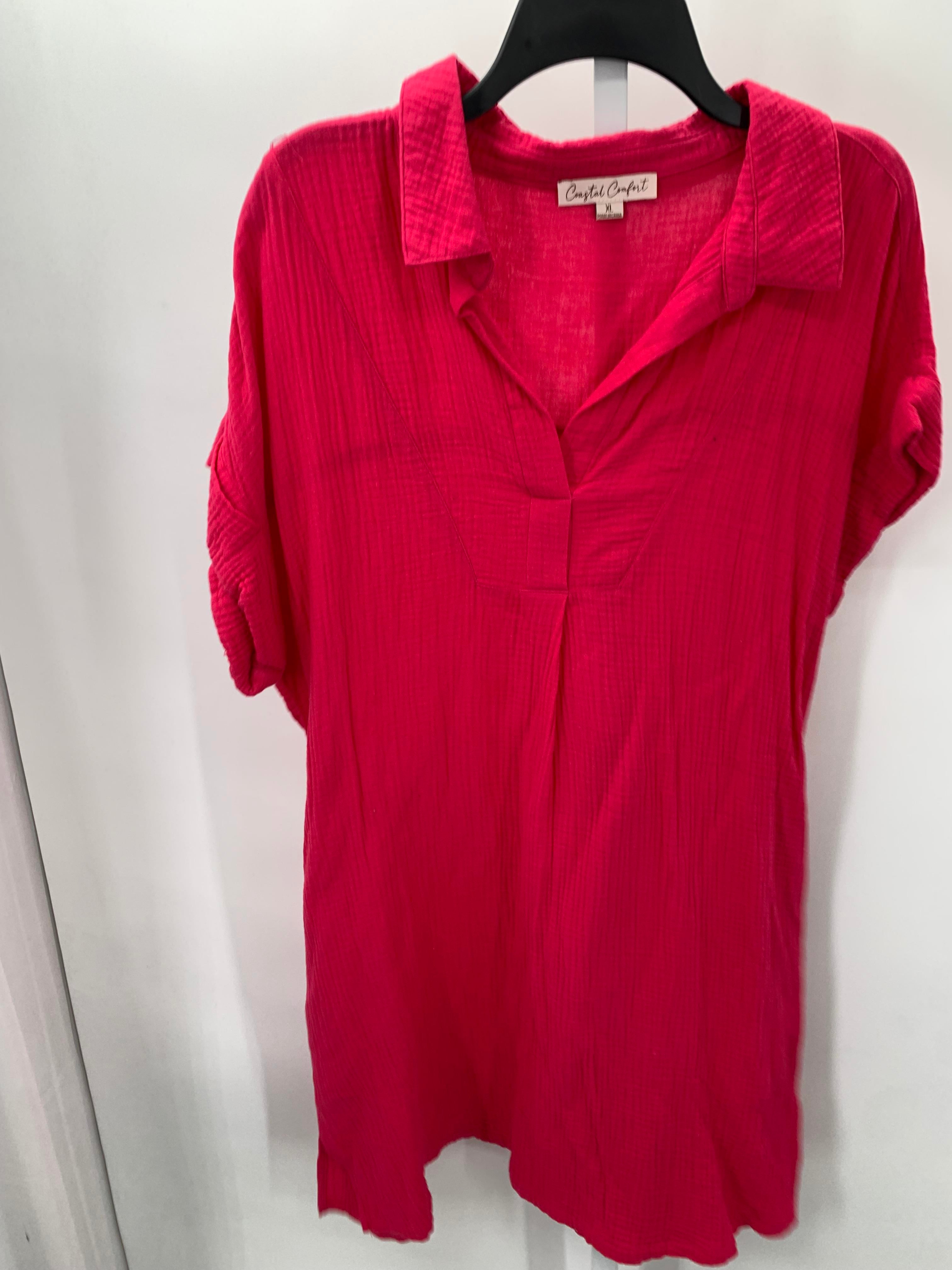 Size Extra Large Misses Short Sleeve Dress