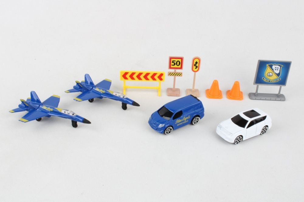 Blue Angels 10 Piece Playset