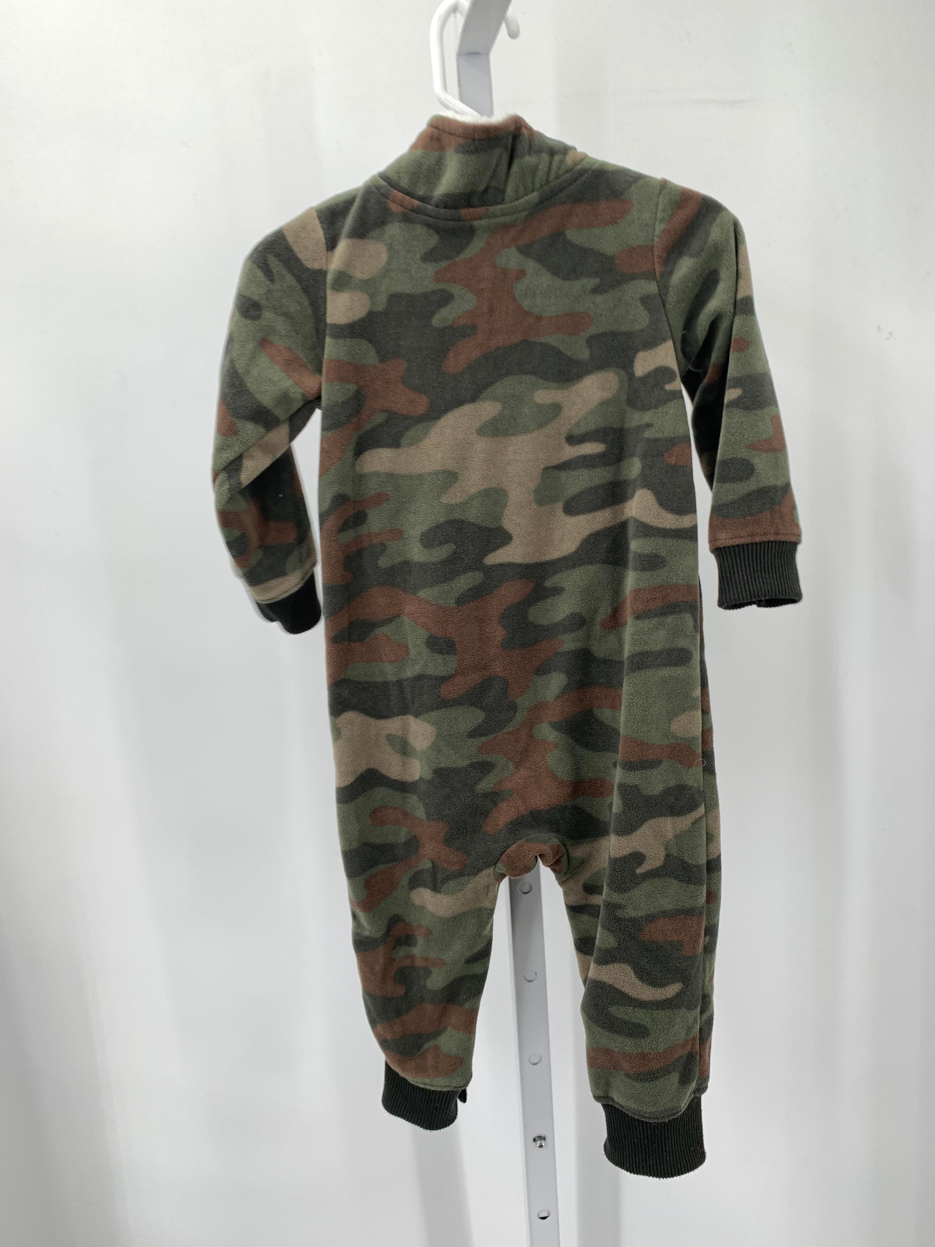 CAMO FLEECE ROMPER