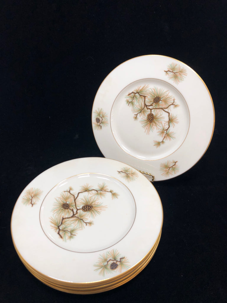 32PC PINECONE DISH SET - LENOX - SRV FOR 6.