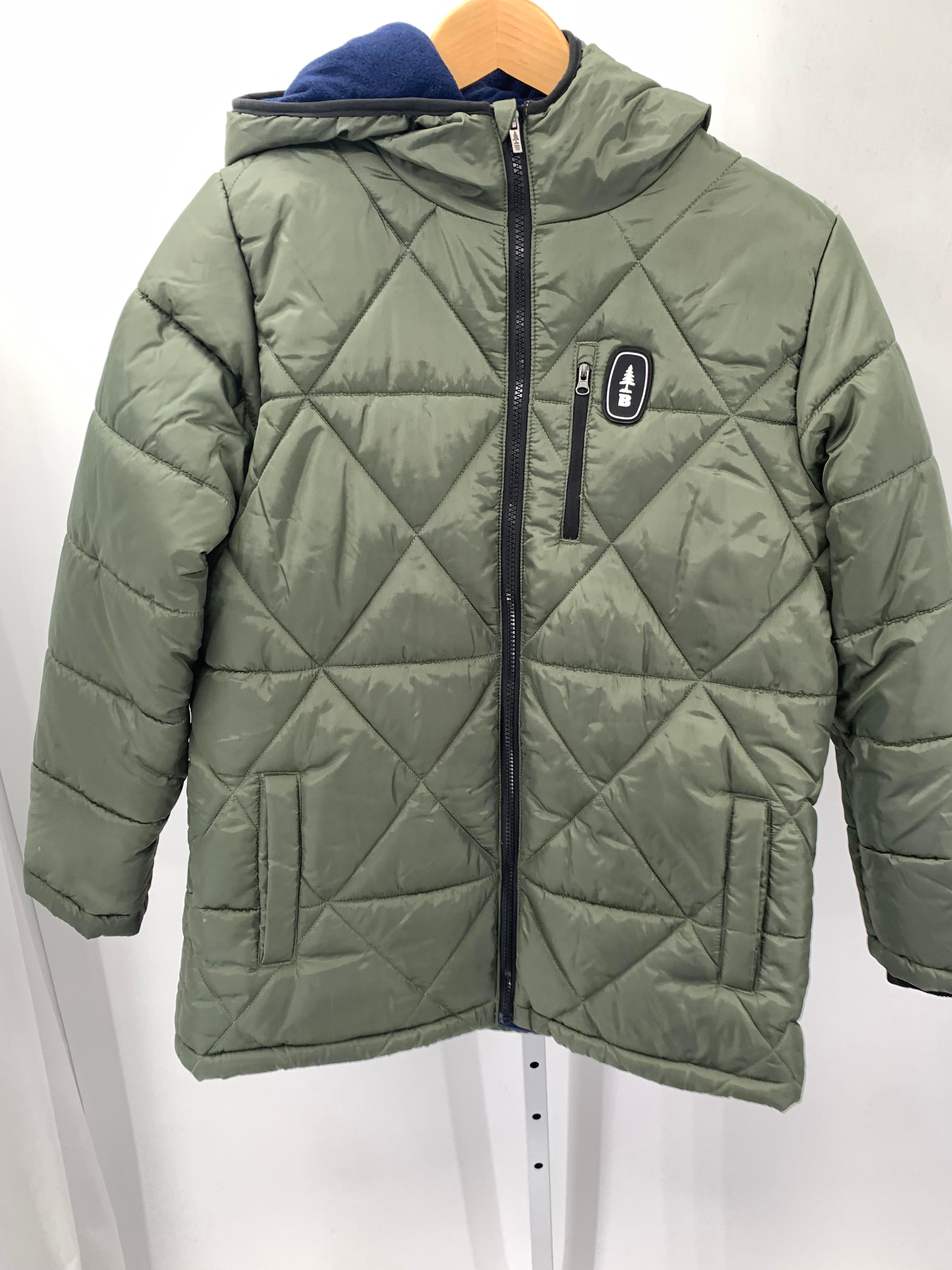 HOODED ZIP PUFF JACKET.