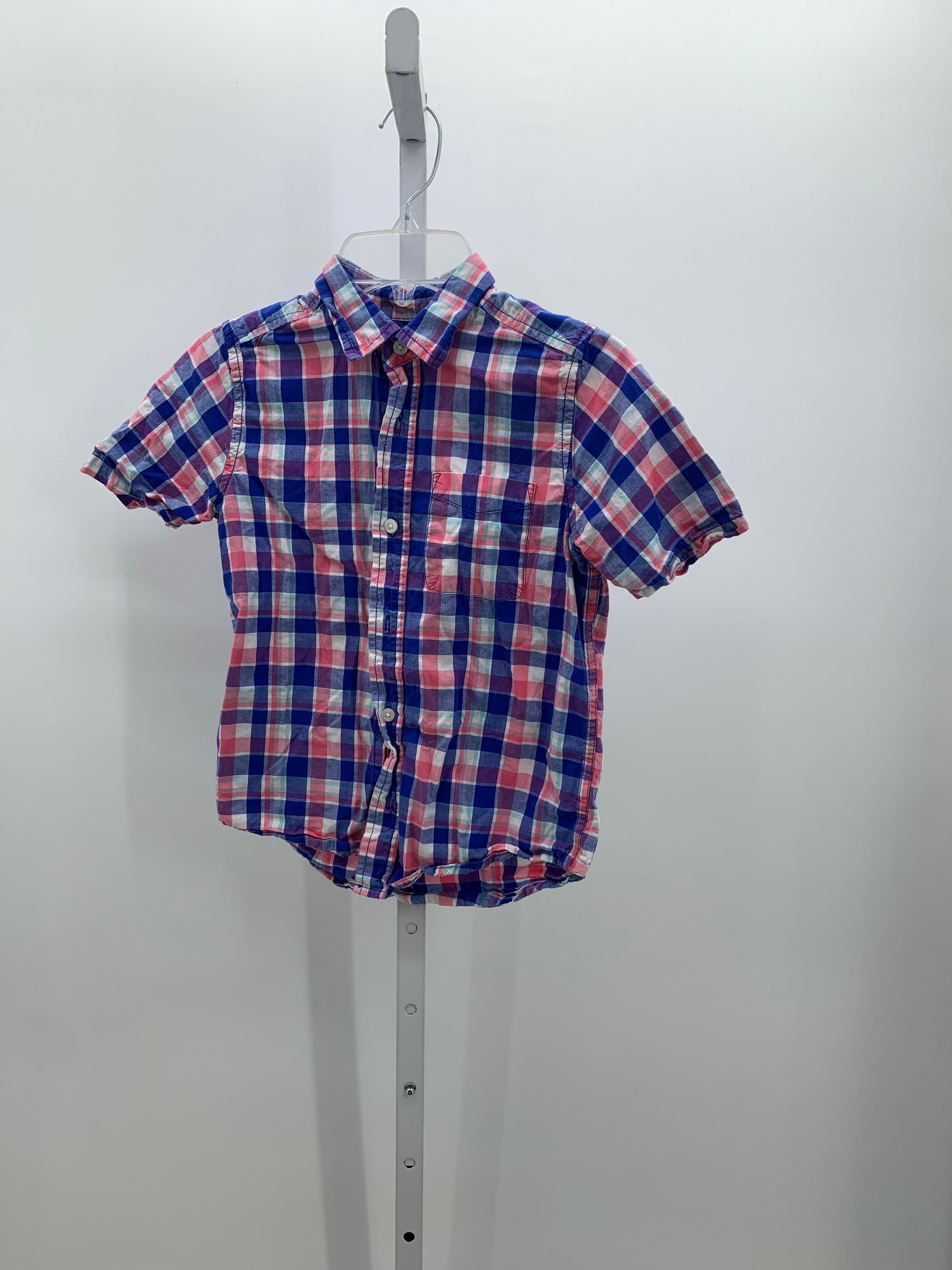 PLAID BTN DOWN