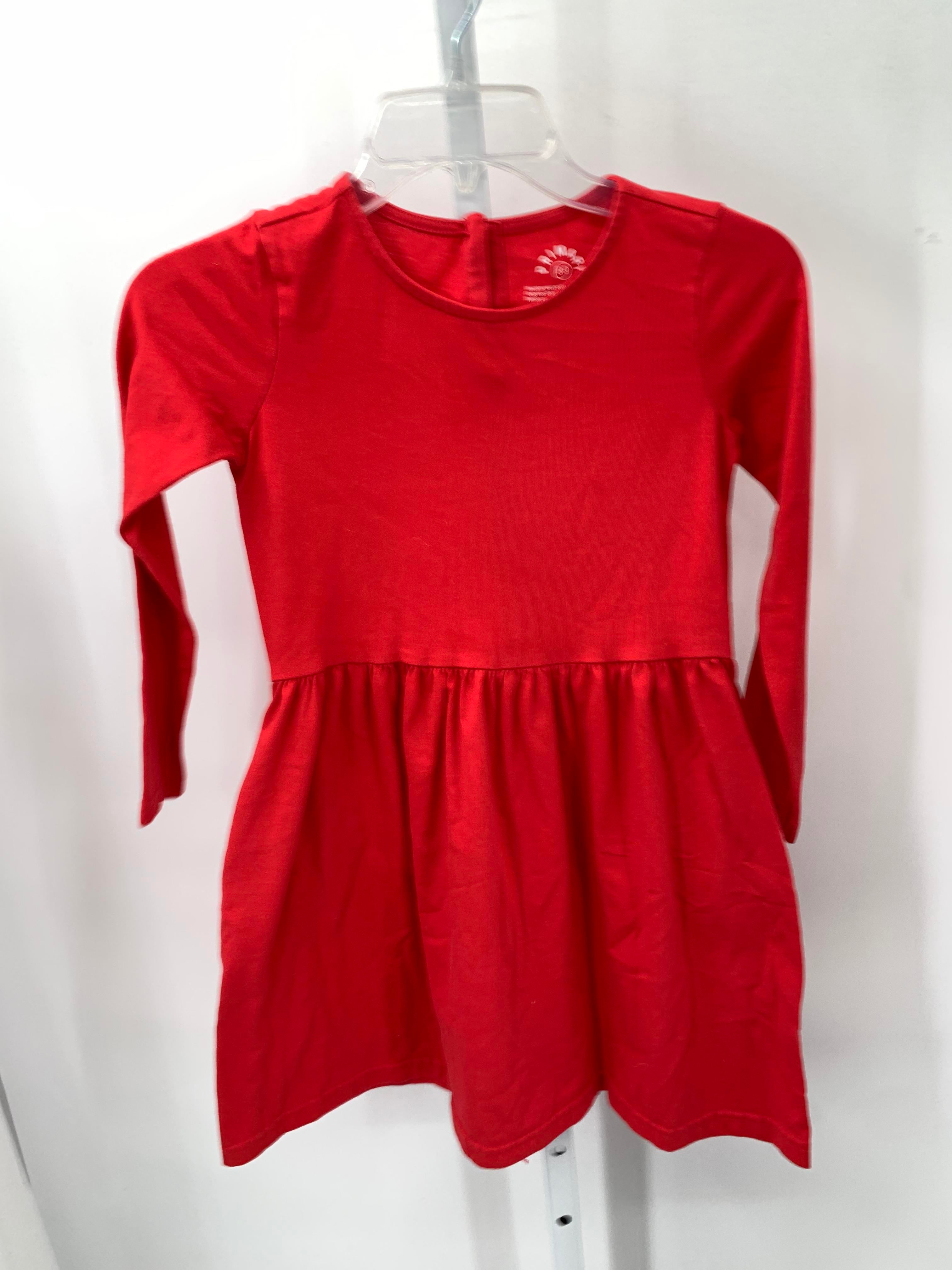 primary Size 8-9 Girls Long Sleeve Dress