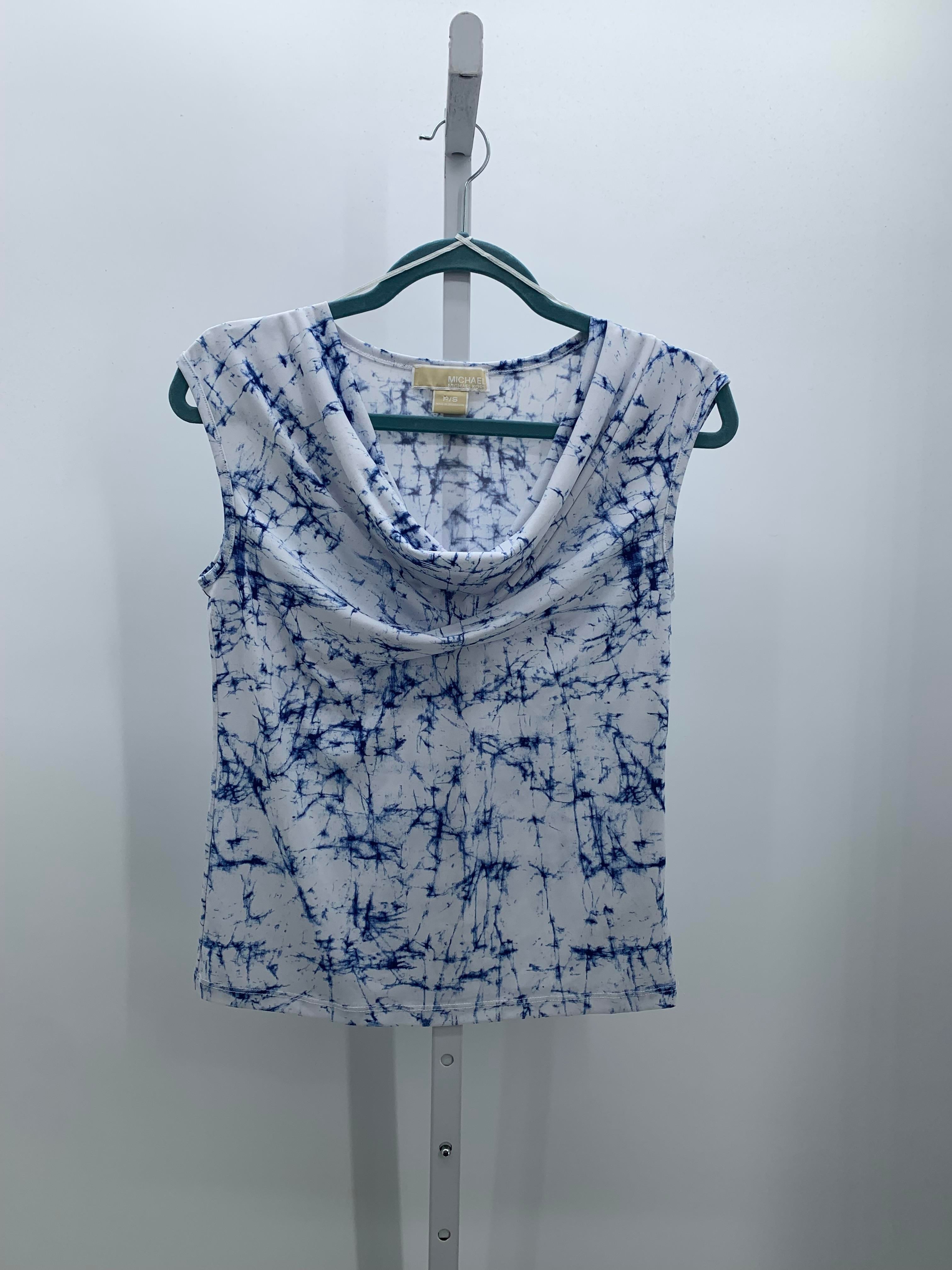 Michael Kors Size Small Petite Petite Sleeveless Shirt