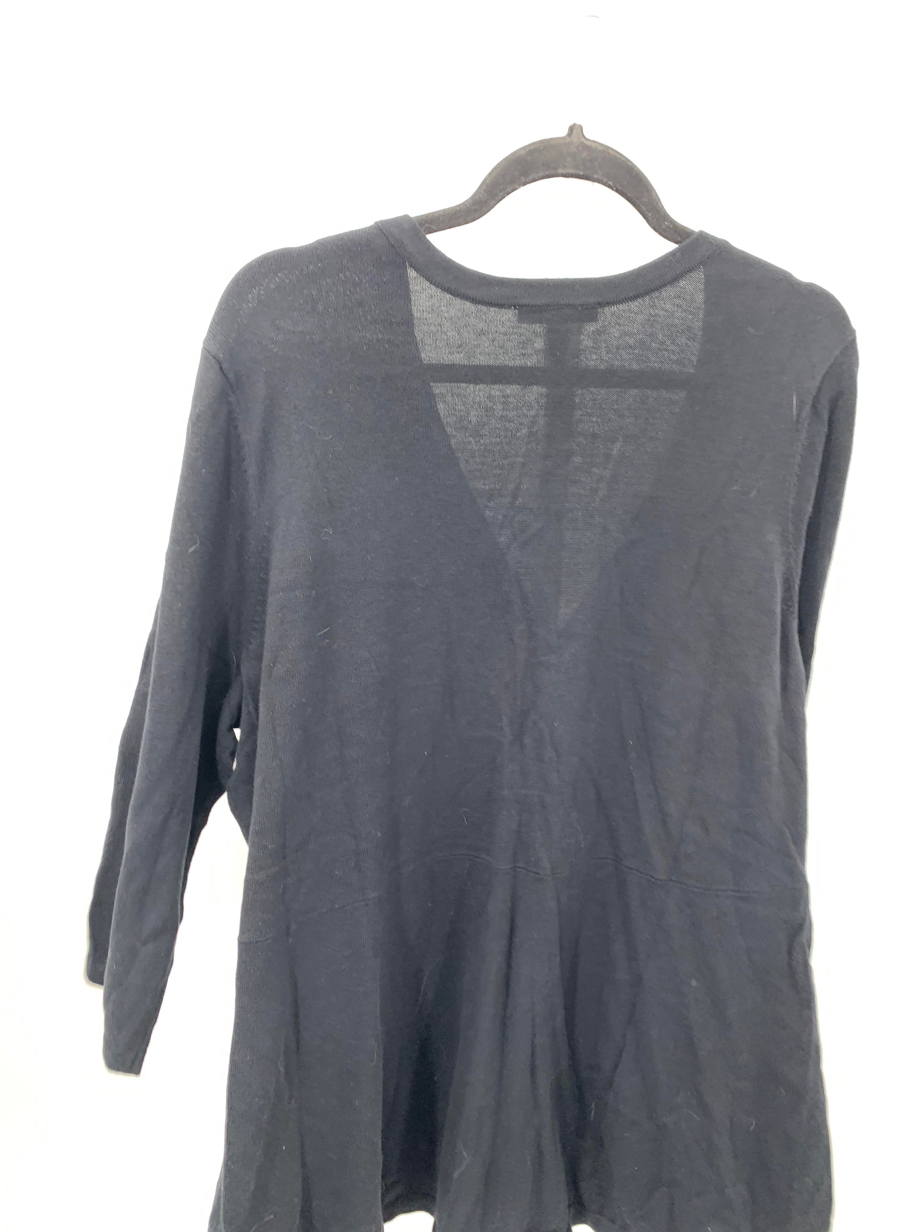 Isaac Mizrahi Size 1X Womens 3/4 Sleeve Sweater