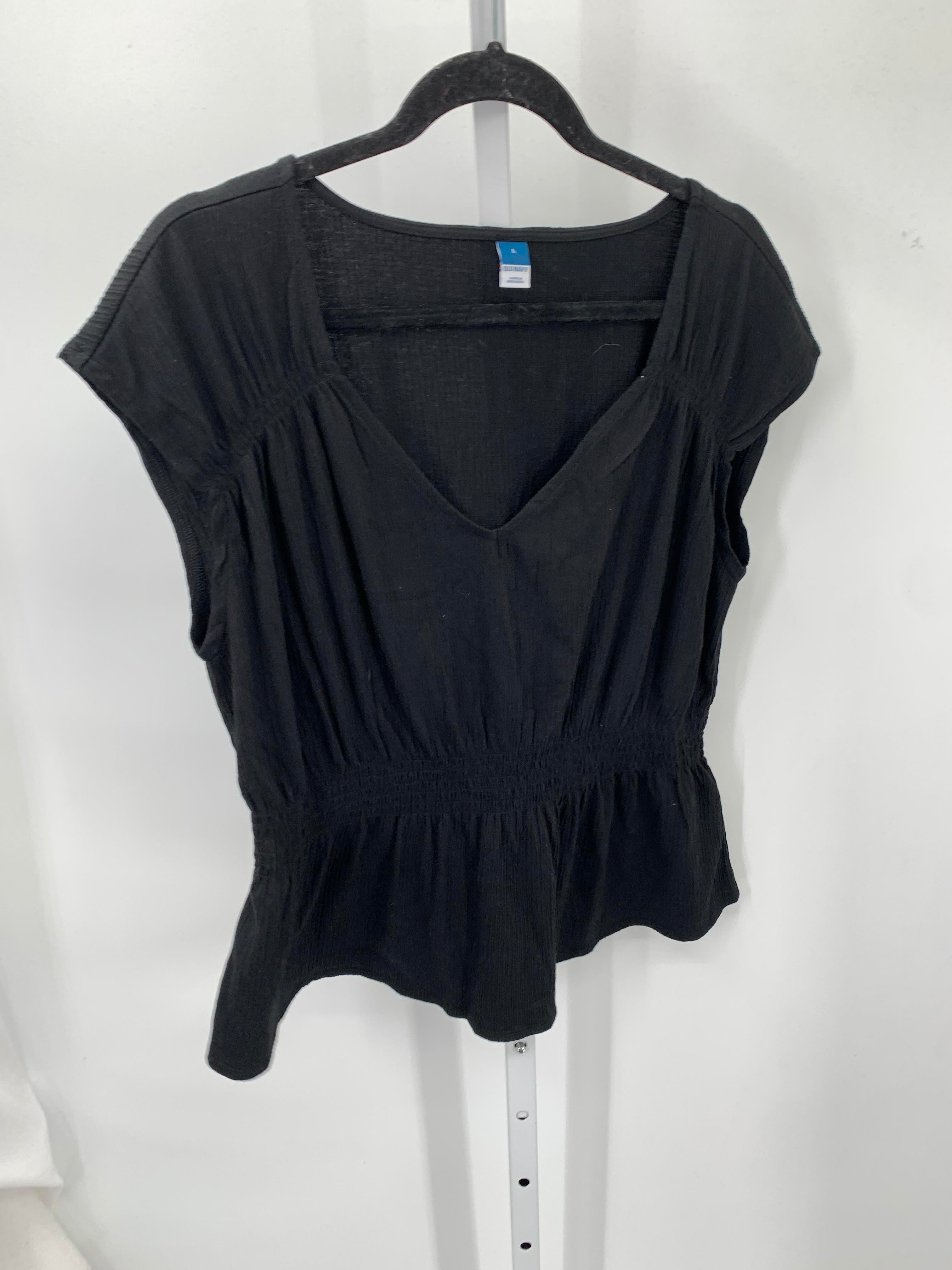 Old Navy Size Large Misses Short Sleeve Shirt