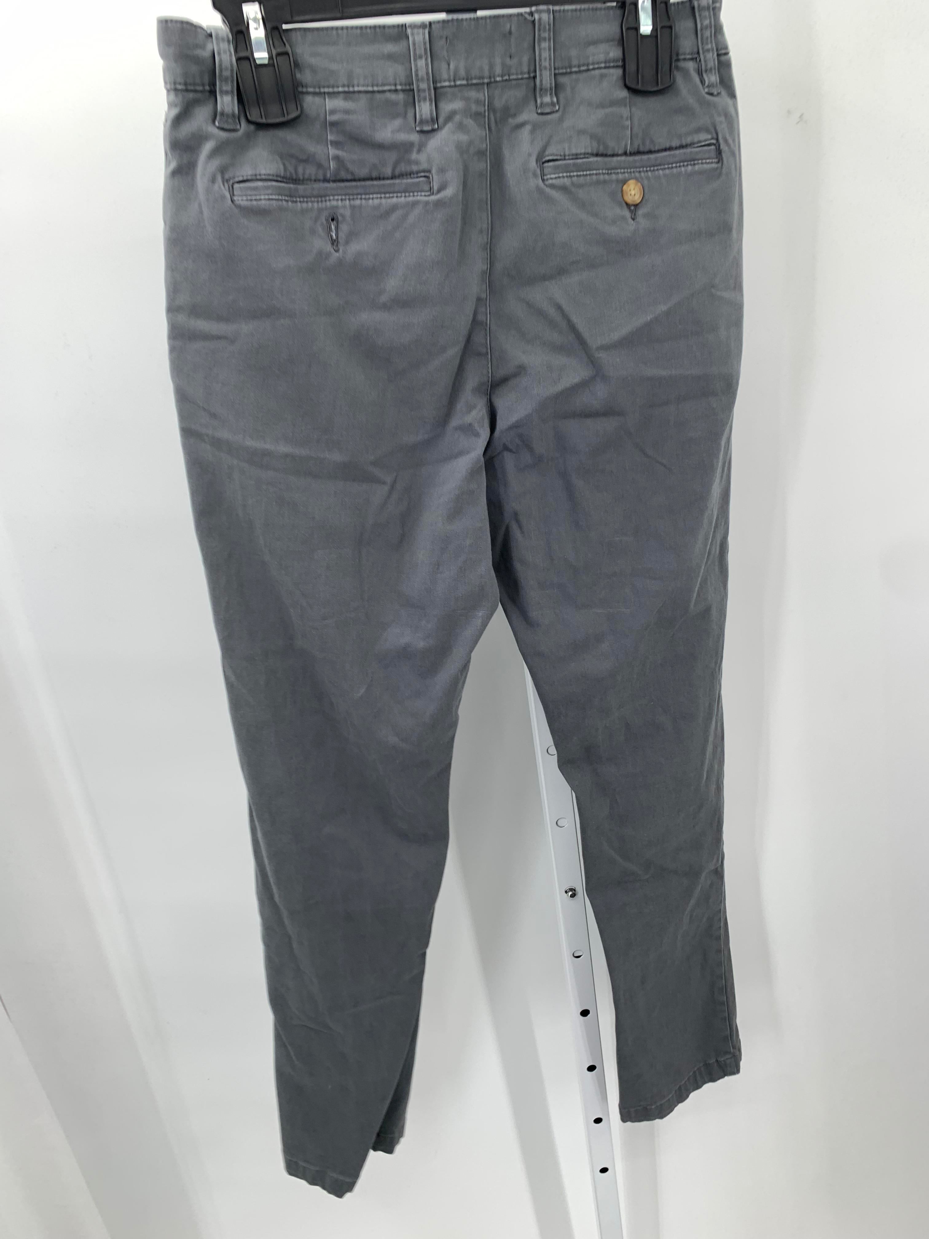 FLAT FRONT PANTS.