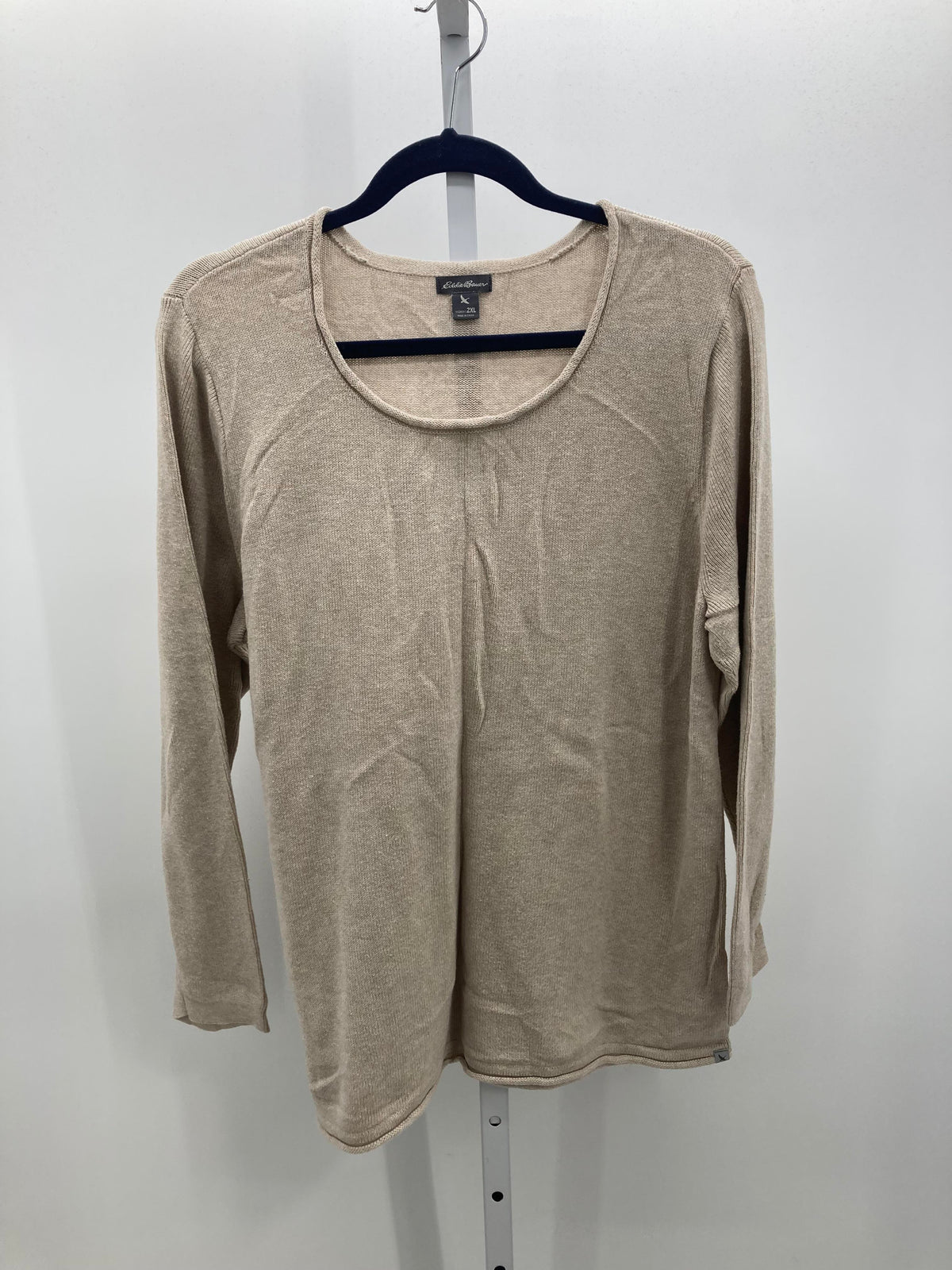 Eddie Bauer Size 2X Womens Long Slv Sweater