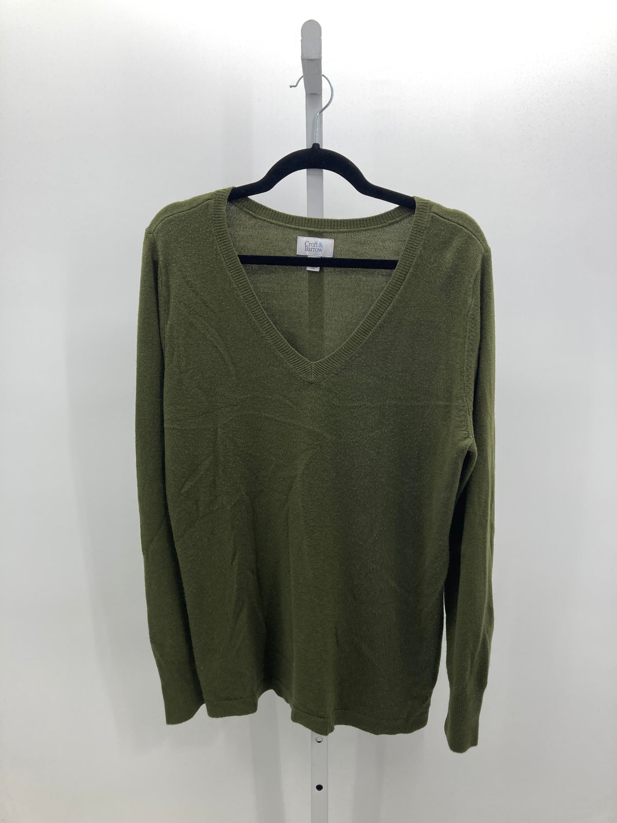 Croft & Barrow Size Large Misses Long Slv Sweater