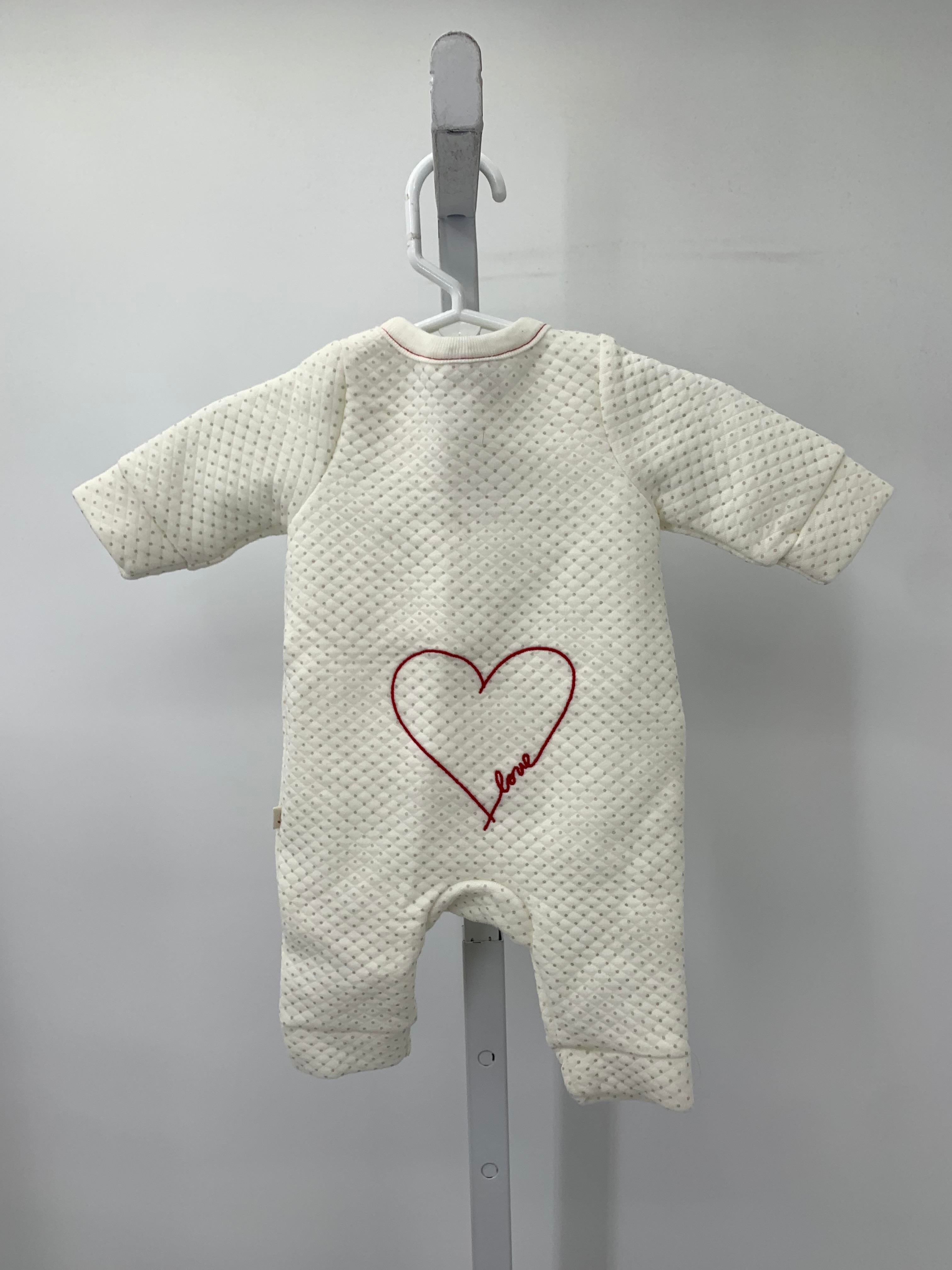 Size Newborn Girls Long Slv. Romper