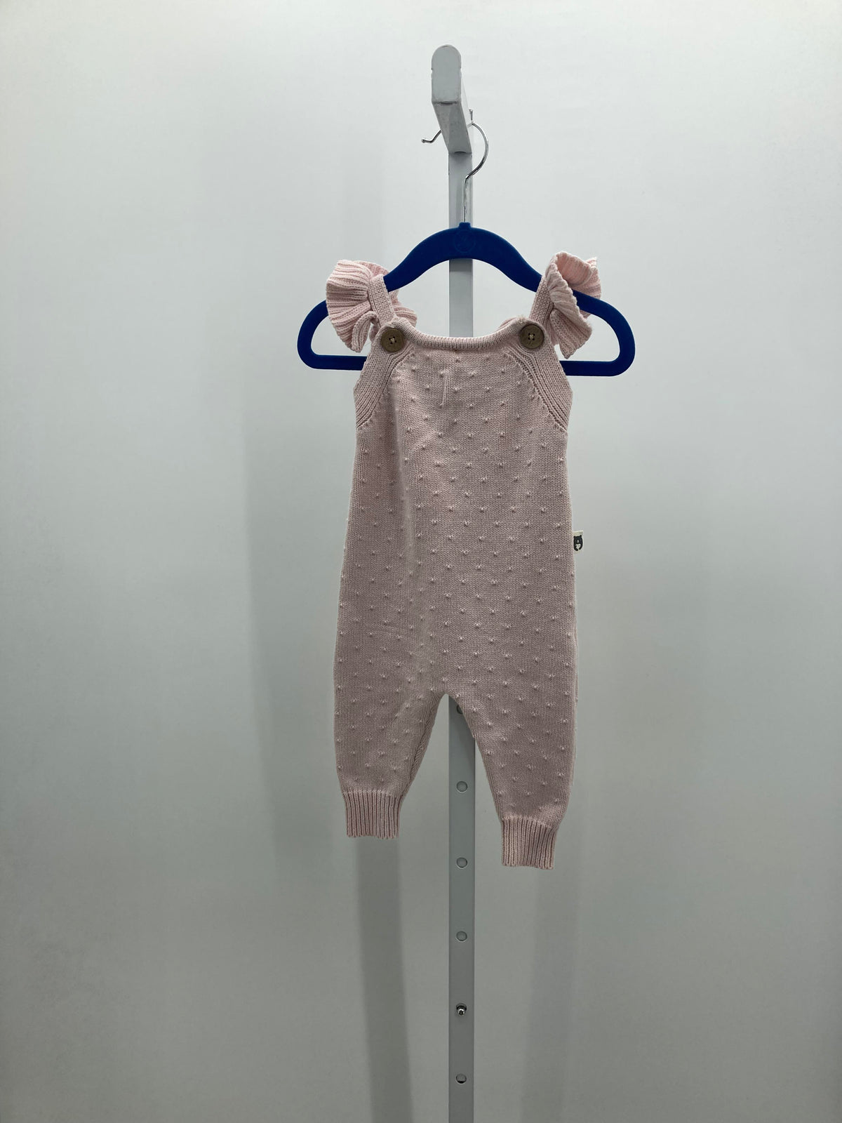 Rabbit + Bear Size 6-9 Months Girls Overalls