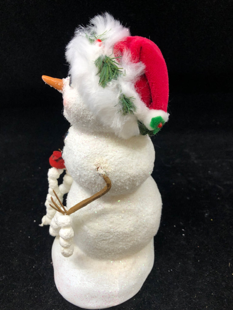 BYERS' CHOICE SNOWMAN.