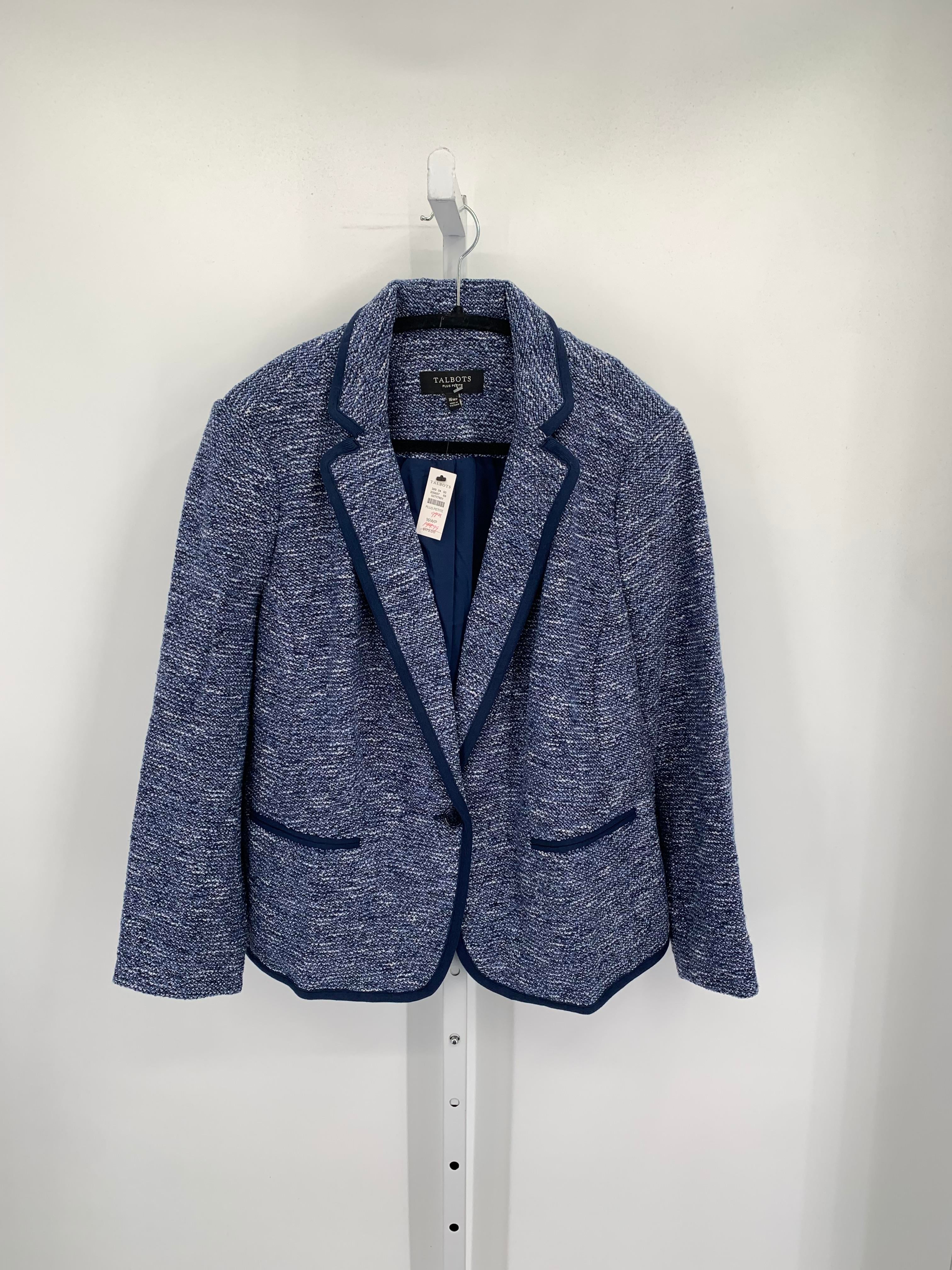 Talbots Size 16 WP Womens Blazer