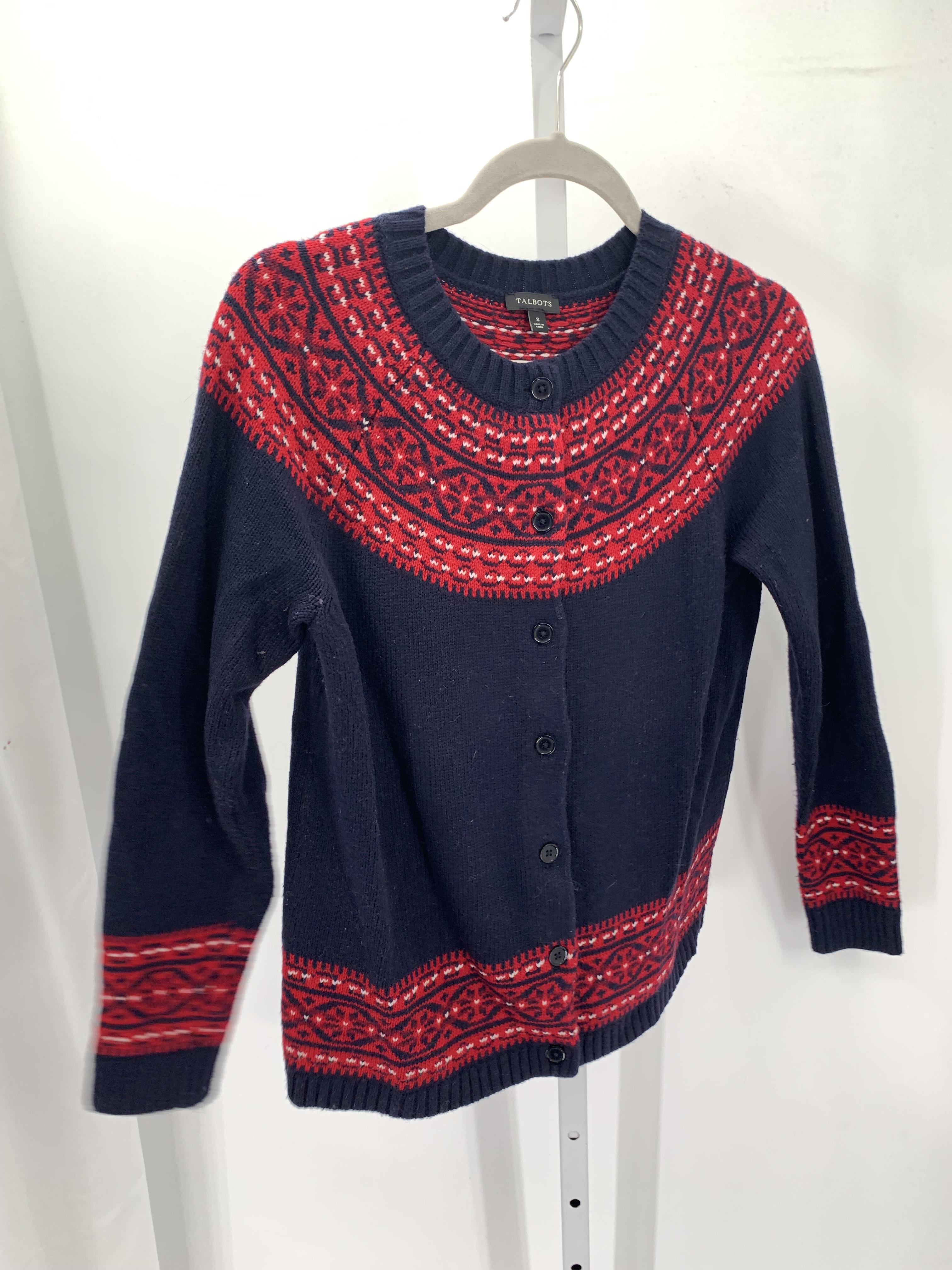 Talbots Size Small Misses Long Slv Sweater