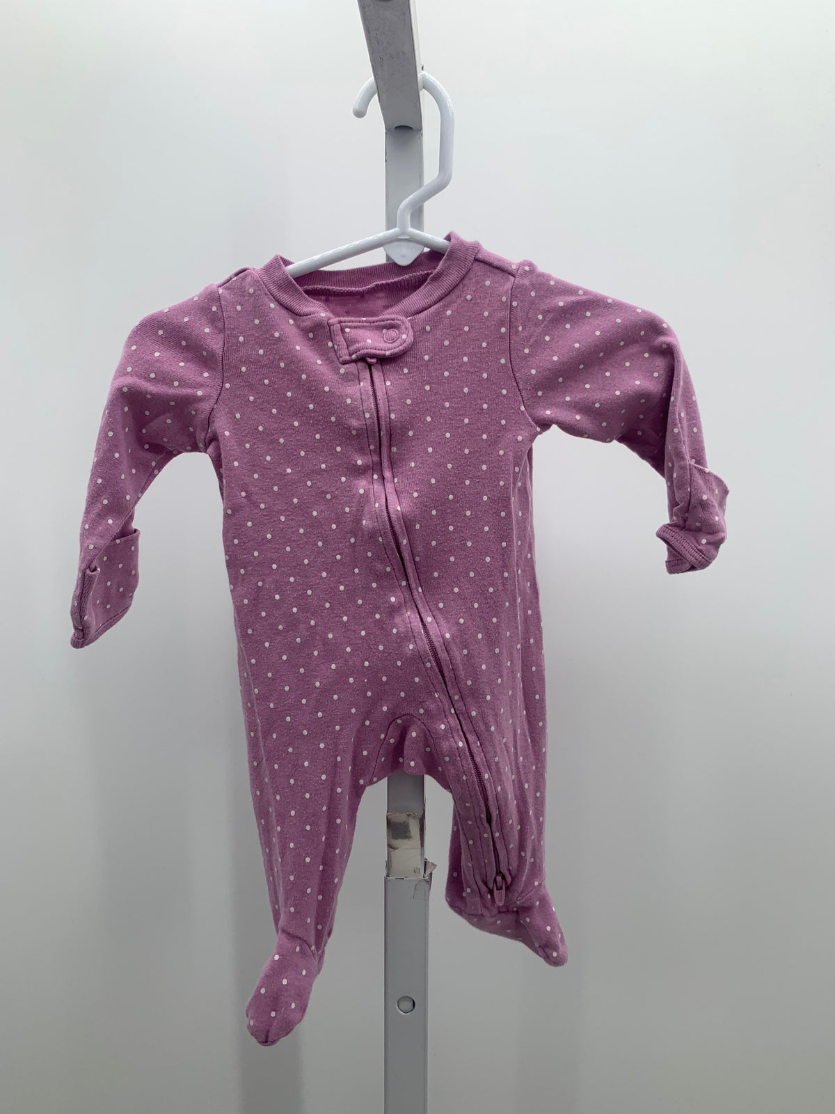 Carters Size Newborn Girls Long Slv. Romper