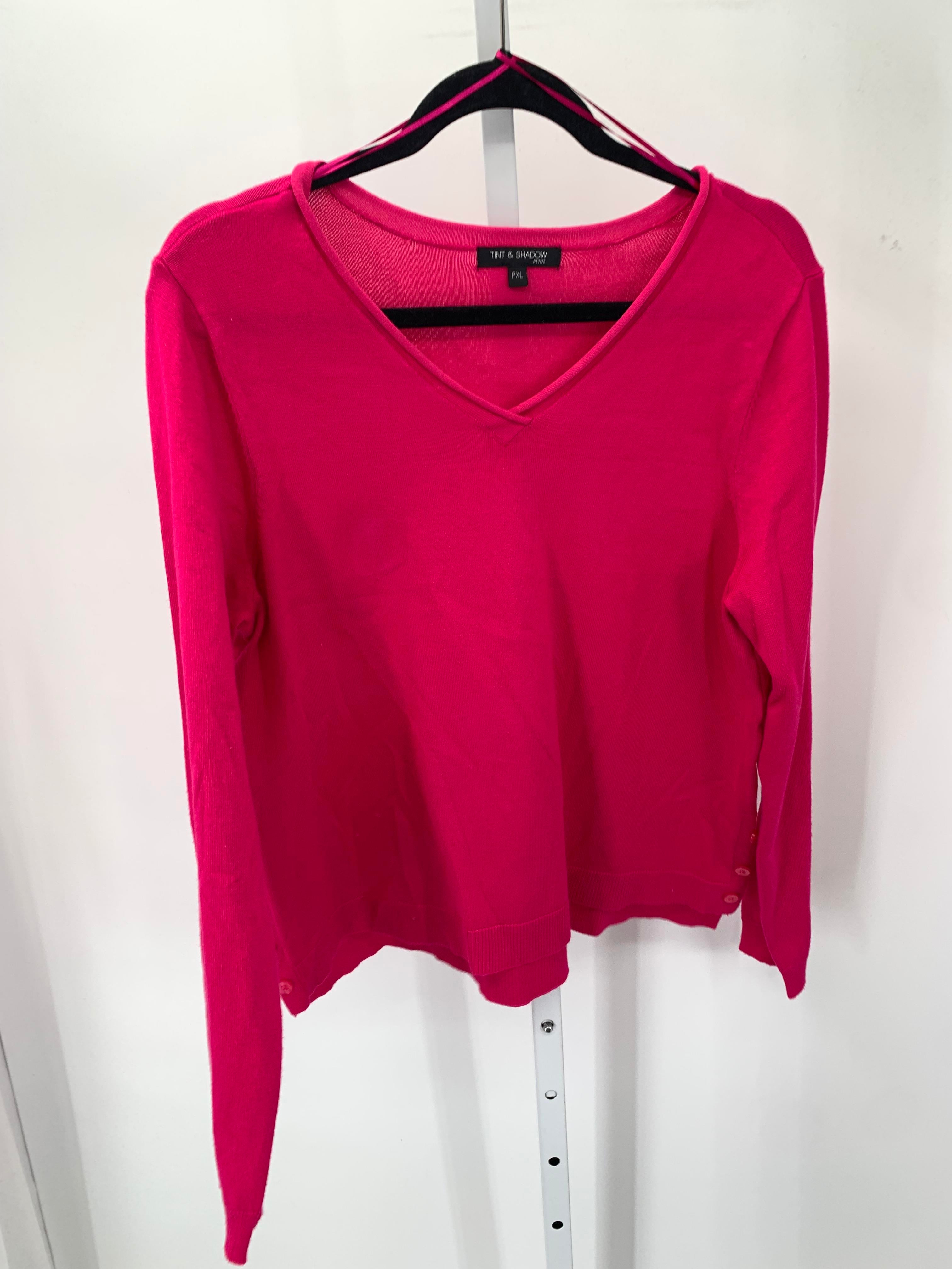 Size X Large Petite Petite Long Slv Sweater
